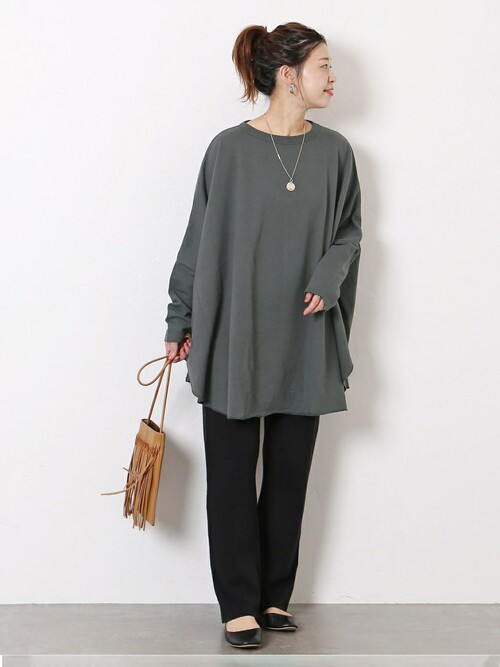 ジャーナルスタンダード ソフトスウェットポンチョTee JOURNAL STANDARD - JOURNAL STANDARD ソフトスウェットポンチョTeeの