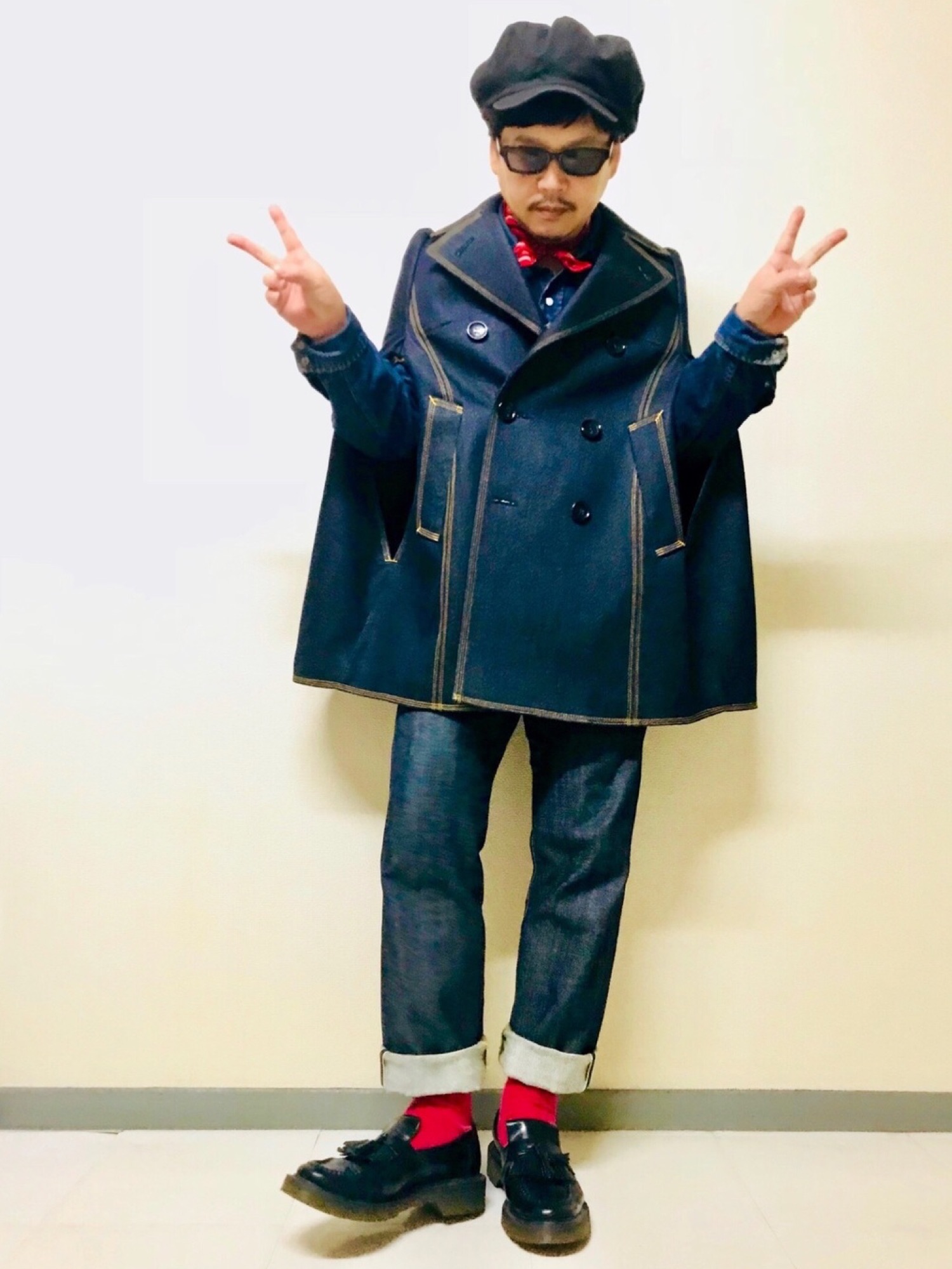 Junya Watanabe ジュンヤワタナベ ポンチョ　ケープコード Junya Watanabe ジュンヤワタナベ ポンチョケープコード