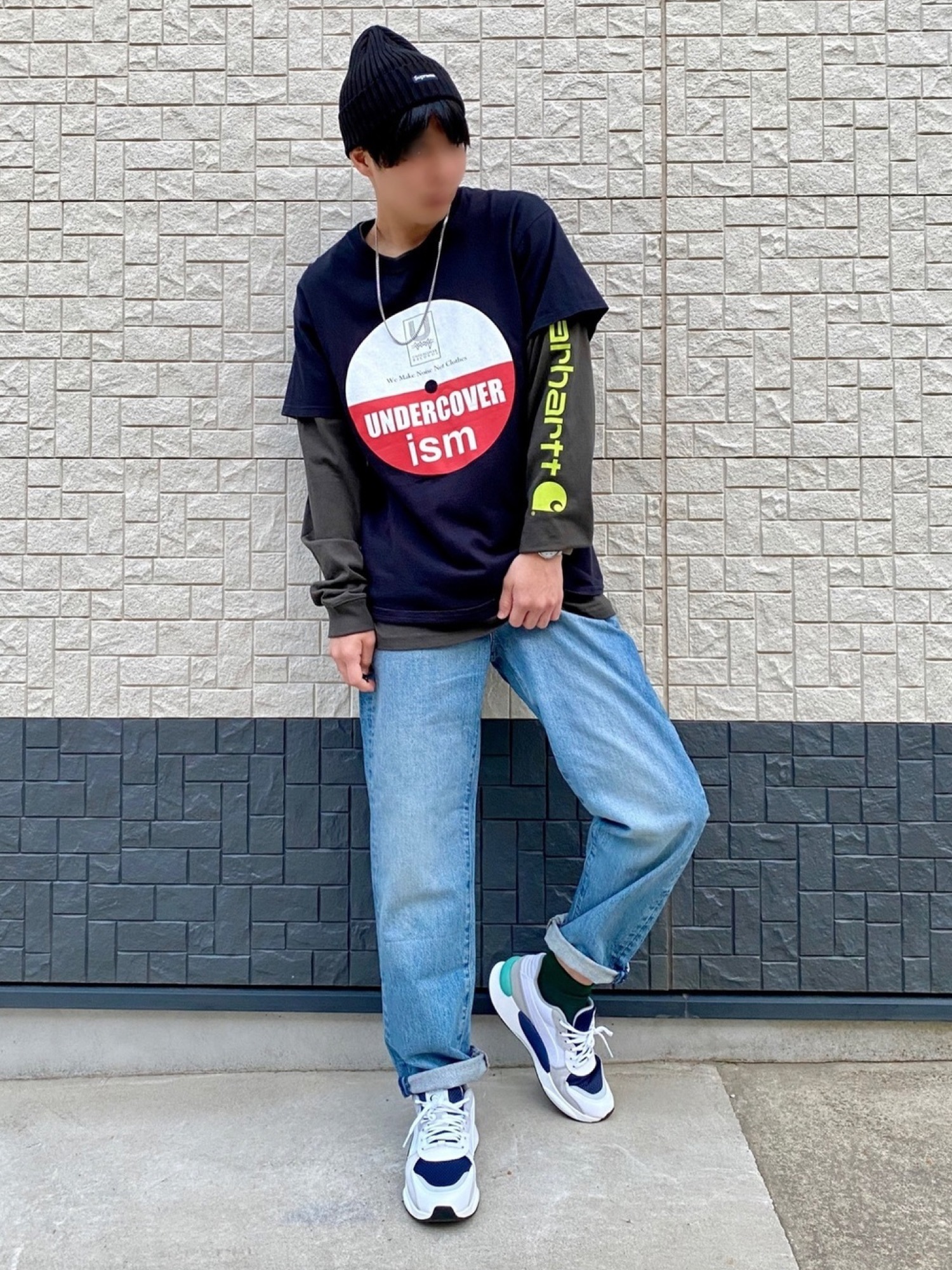 UNDERCOVER カットソー UNDERCOVER(アンダーカバー) 20SSSOCIAL DISTANCING半袖