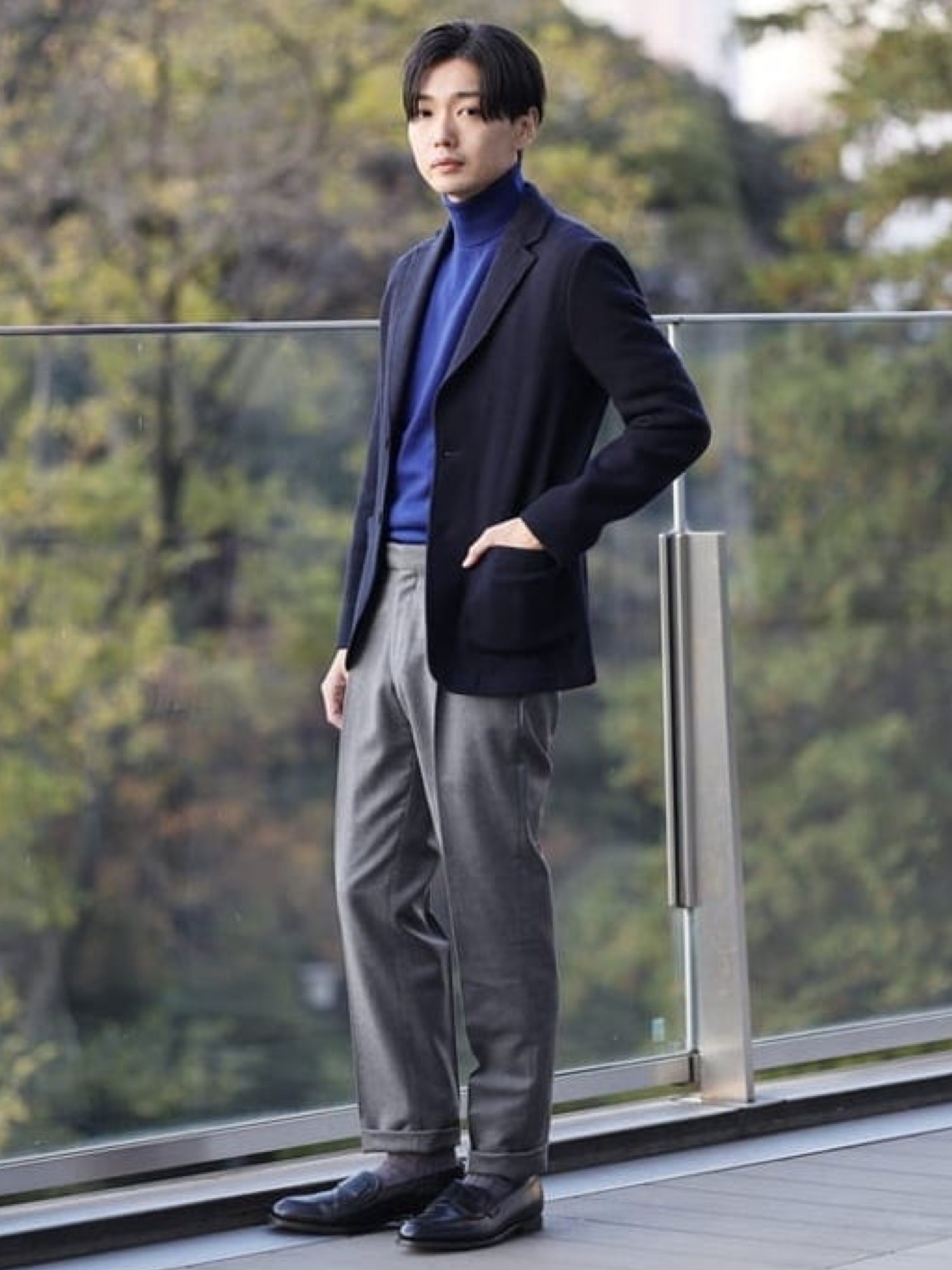 GERMANO（ジェルマーノ）の「GERMANO / サキソニー 1プリーツ