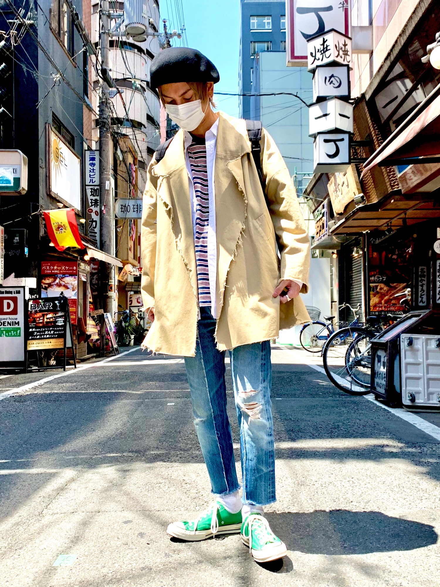 my beautiful landlet 19ssショートトレンチ マイビュー