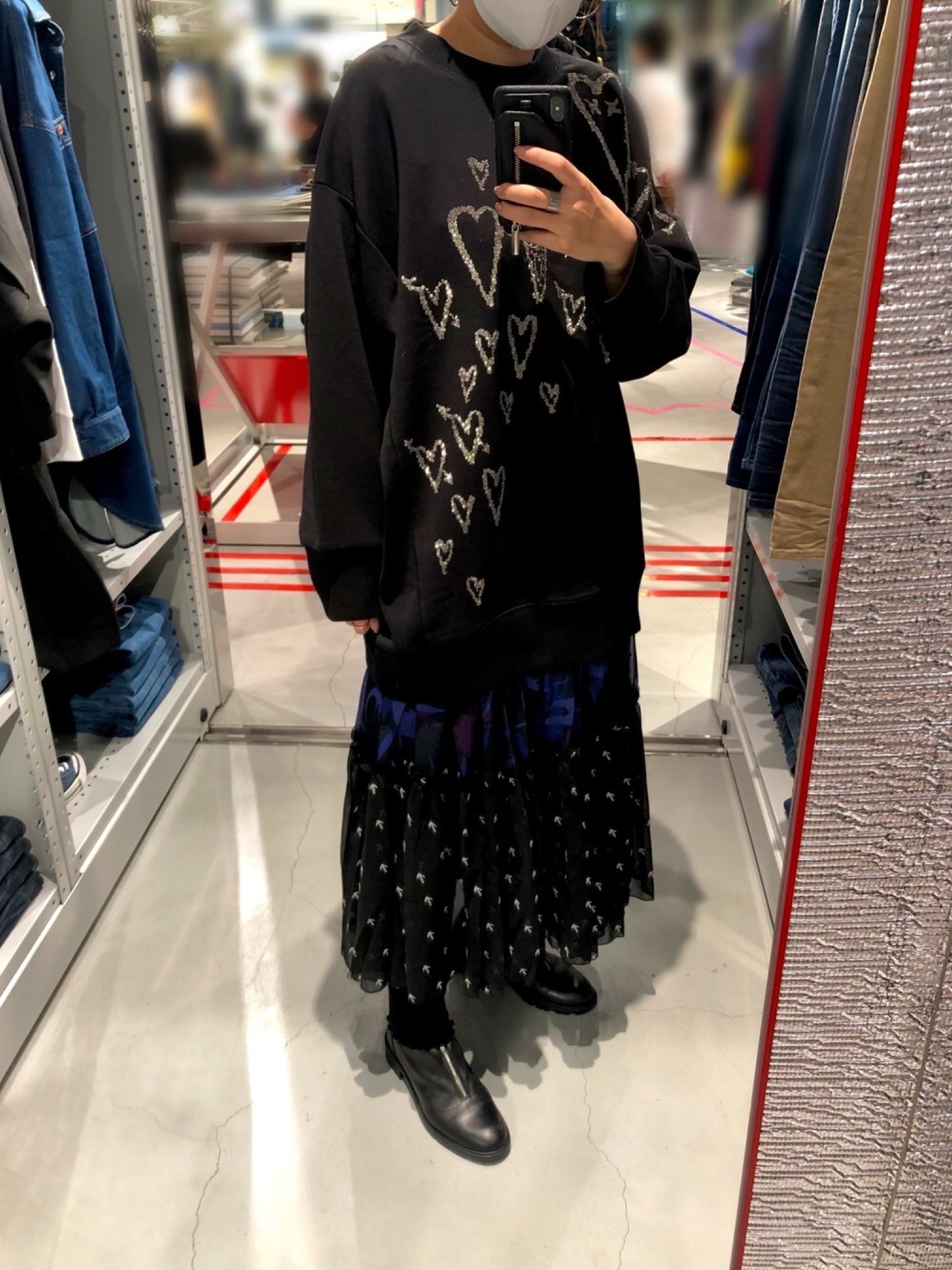 DIESEL Dハート トレーナー org.jpg