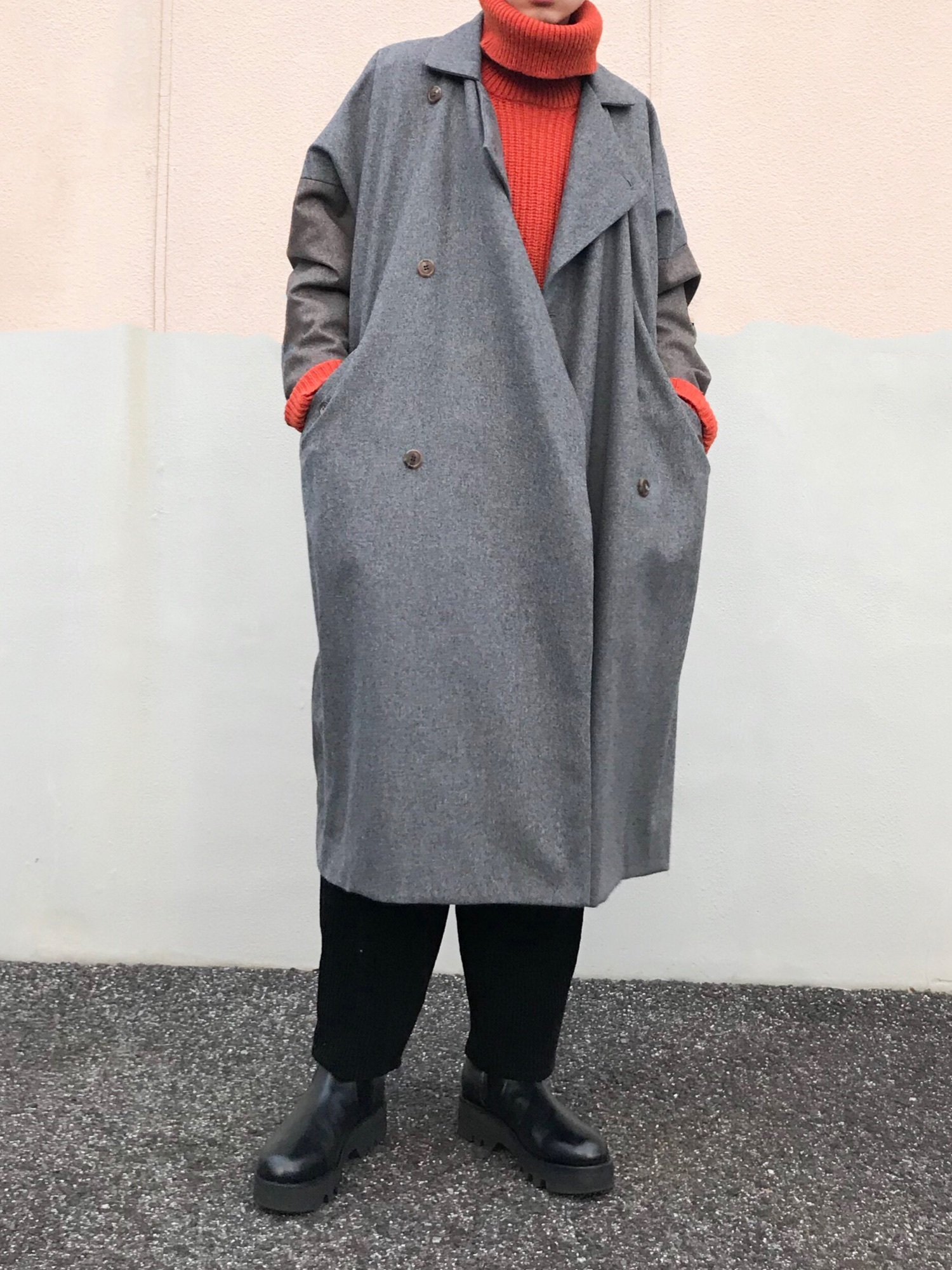 Dulcamara（ドゥルカマラ）の「フラノダブルロングコート（その他