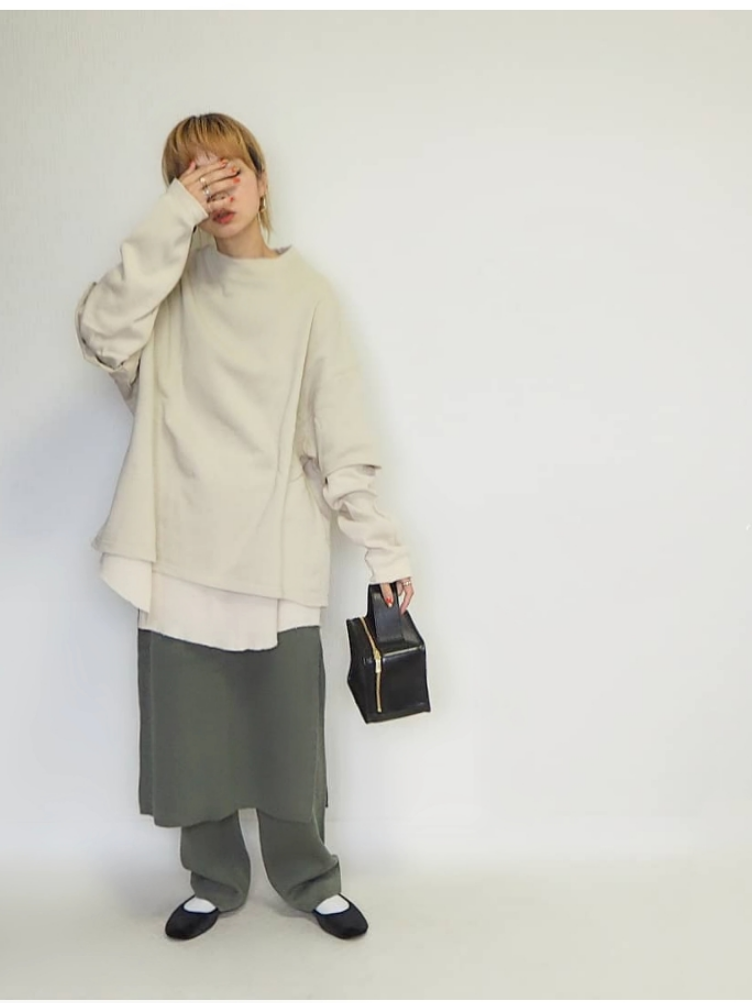 TODAYFUL レイヤードスウェット TODAYFUL（トゥデイフル）の「レイヤードコットンスエット