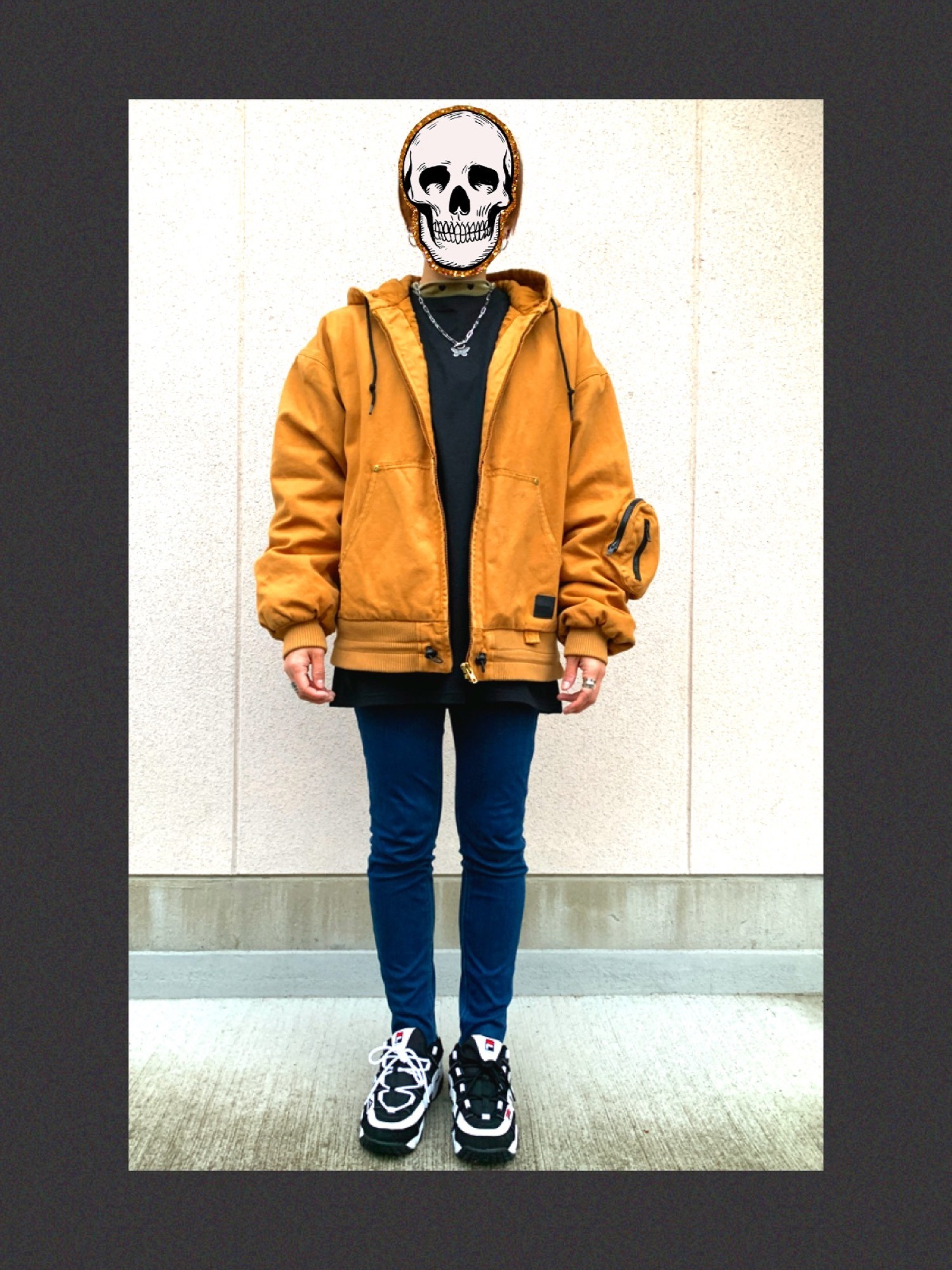 X-girl（エックスガール）の「X-girl × YURINO DUCK HOODED JACKET 
