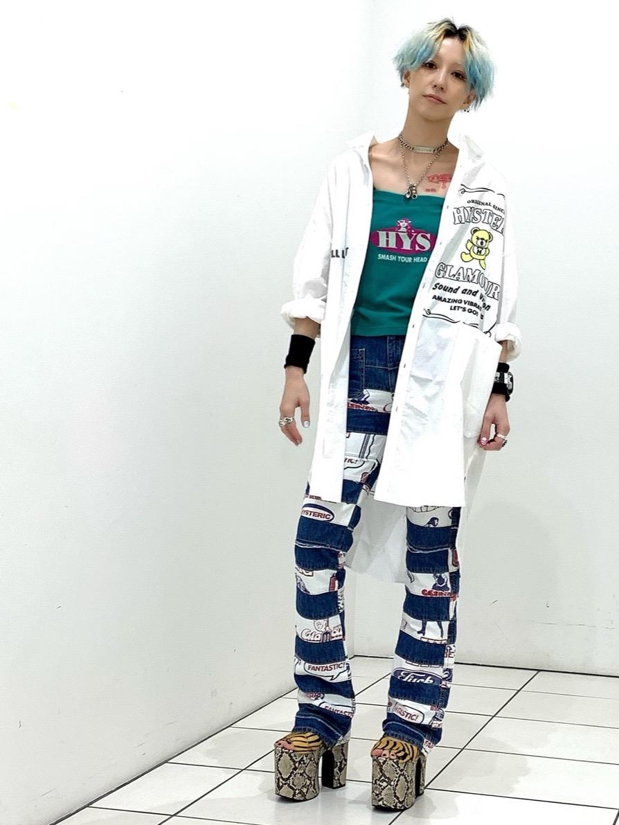 HYSTERIC GLAMOUR（ヒステリックグラマー）の「BEAR LABEL オーバー 