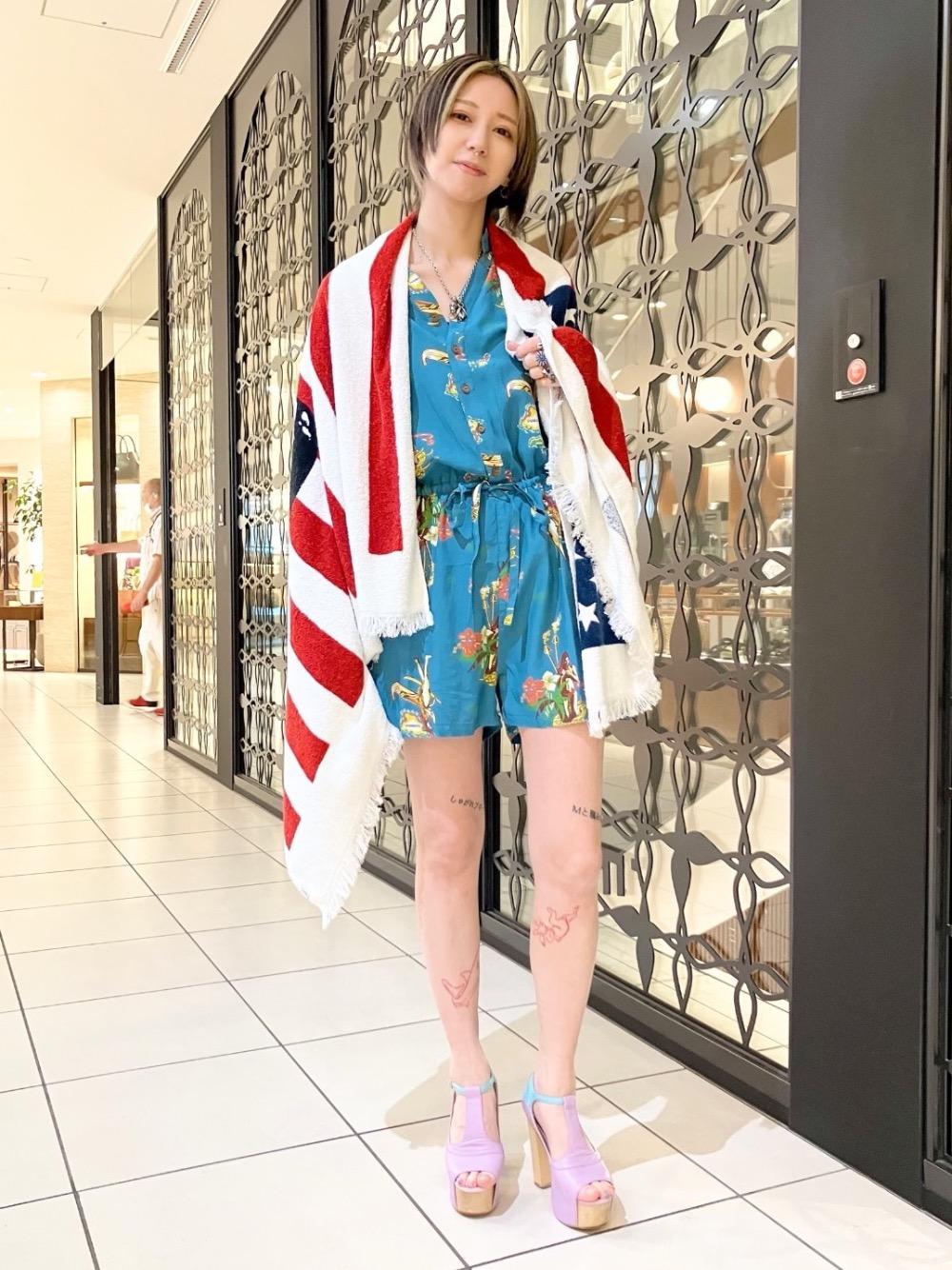 HYSTERIC GLAMOUR（ヒステリックグラマー）の「FLAG WOMAN ビーチ