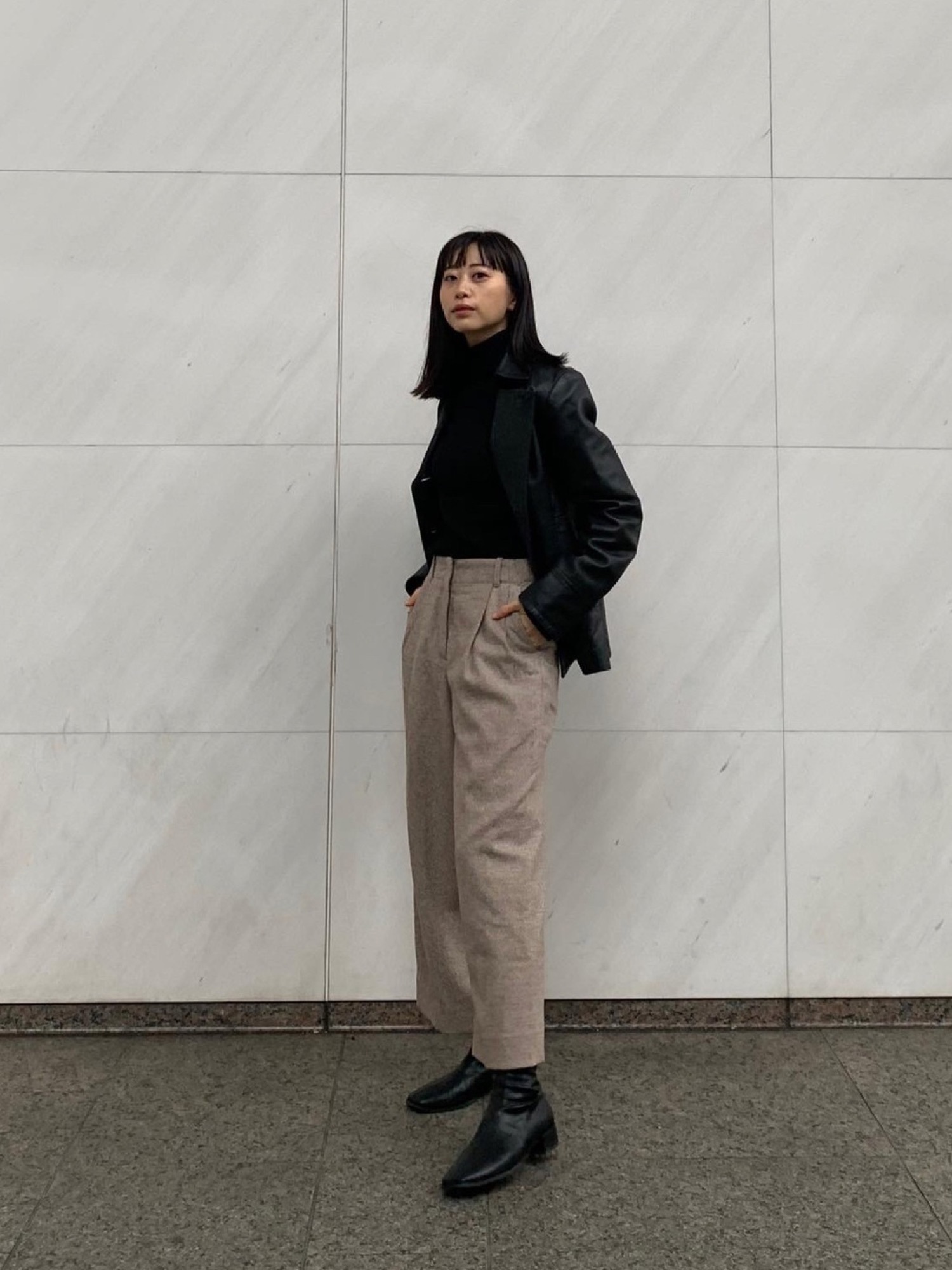 Y-3のライダースジャケットを使った人気ファッションコーディネート - WEAR