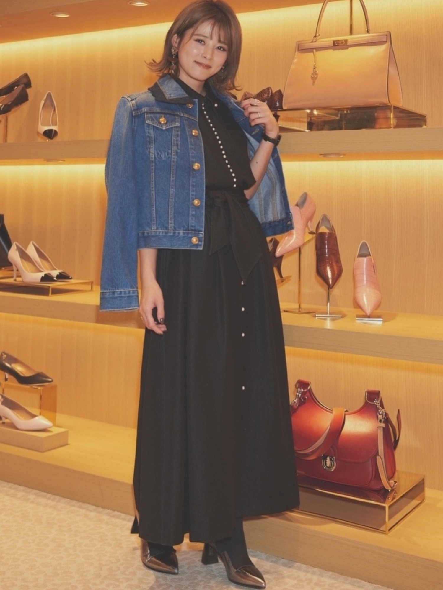 Ameri（アメリ）の「LADY PEARL DRESS（ワンピース）」 - WEAR