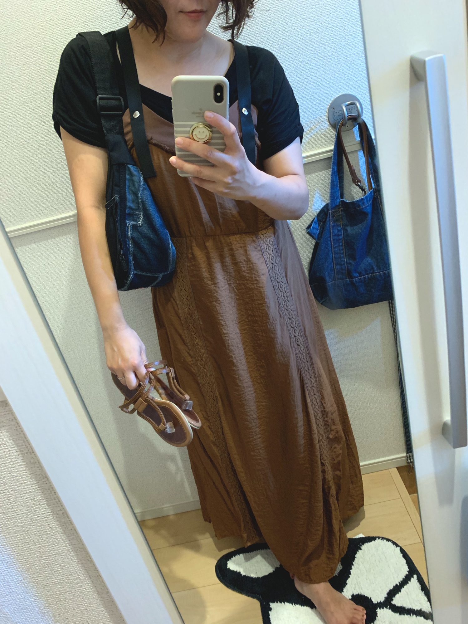 AMERI（アメリ）の「MEDI LADY JUMPER SKIRT（ジャンパースカート 