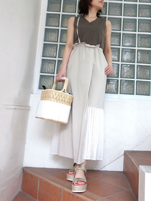 ELENDEEKのかごバッグを使った人気ファッションコーディネート - WEAR