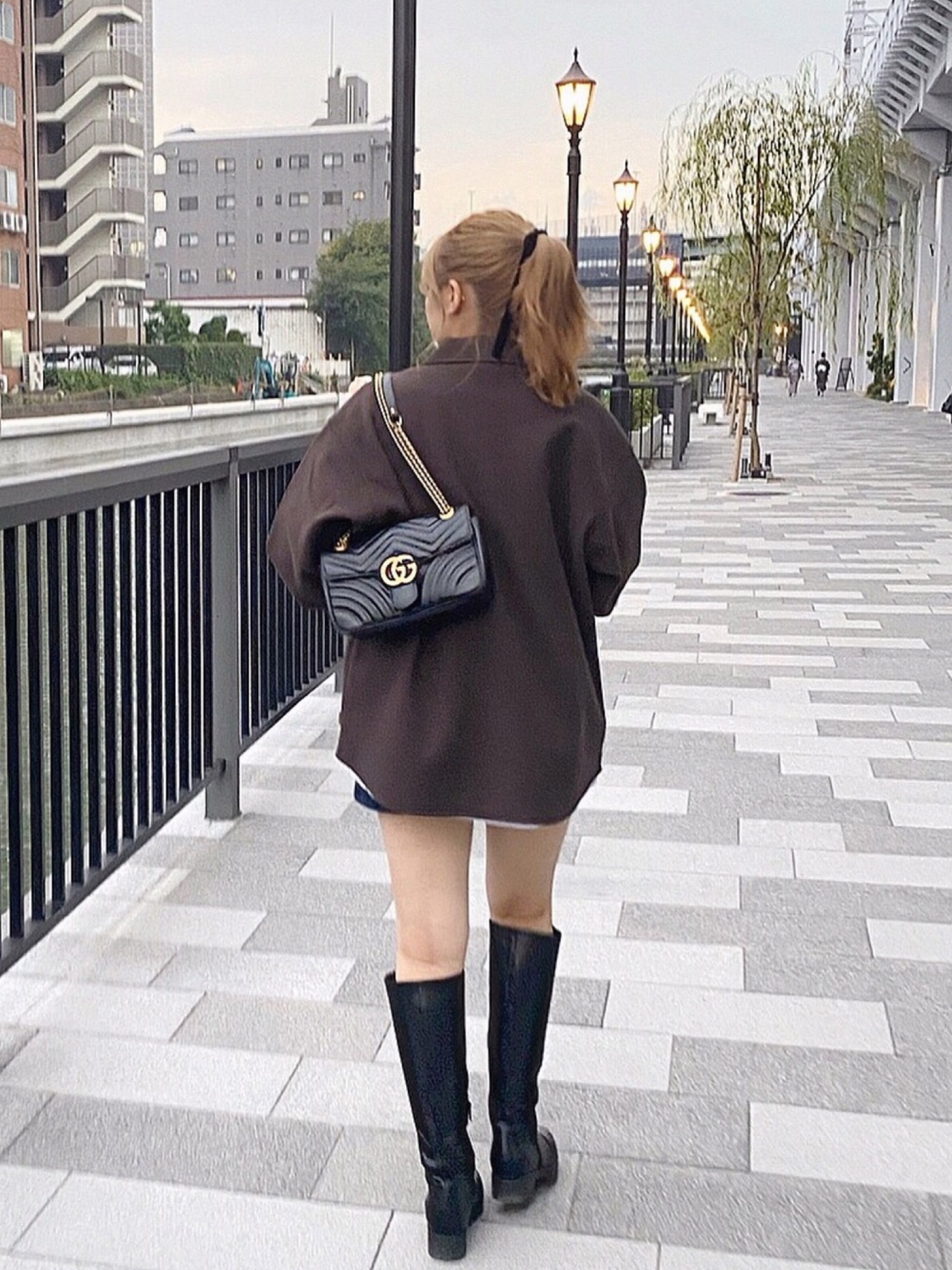 GUCCI（グッチ）の「Gucci - GG マーモント ショルダーバッグ
