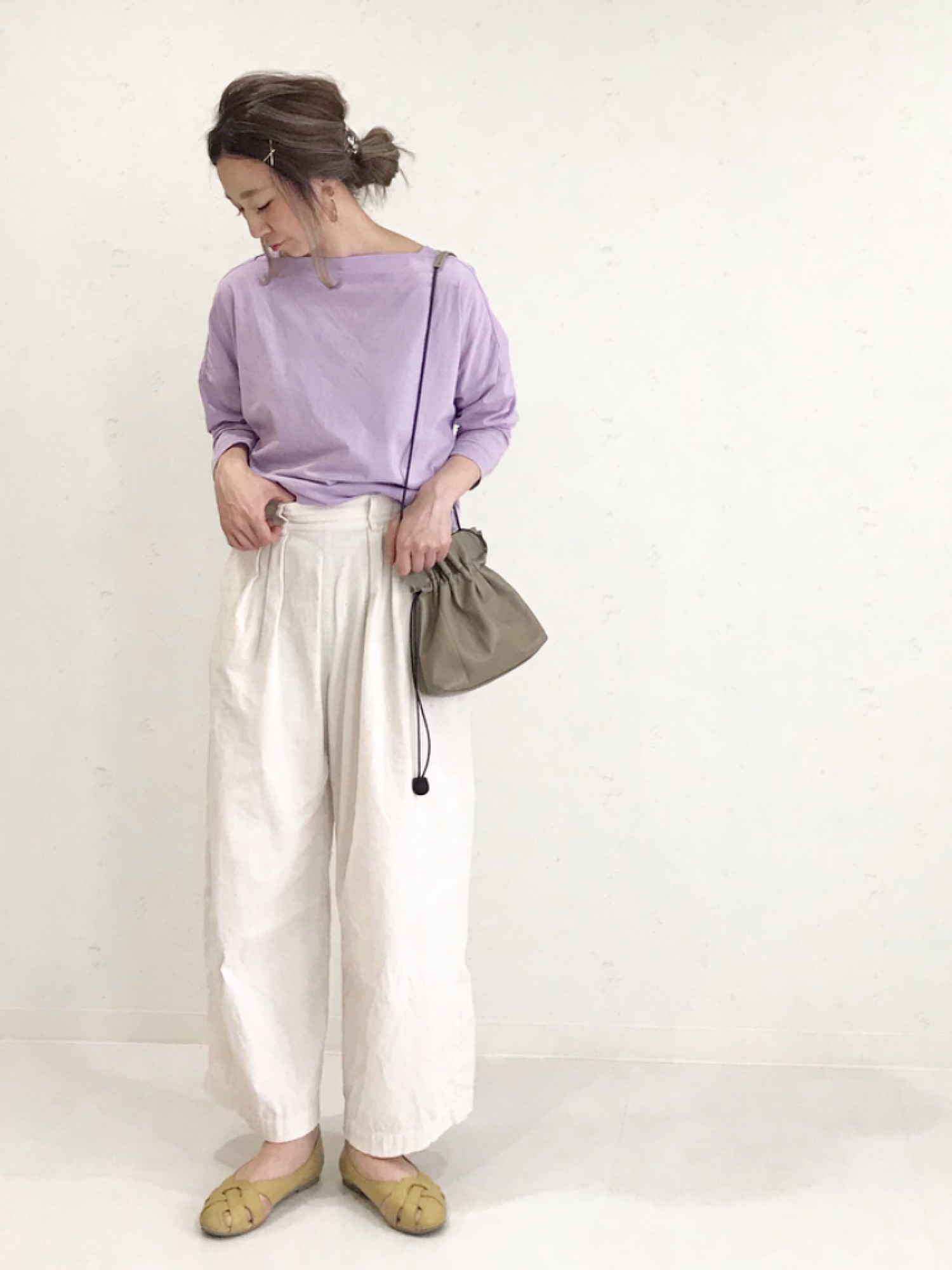 ADAM ET ROPE'（アダムエロペ）の「2WAY強撚コットンプルオーバー（T