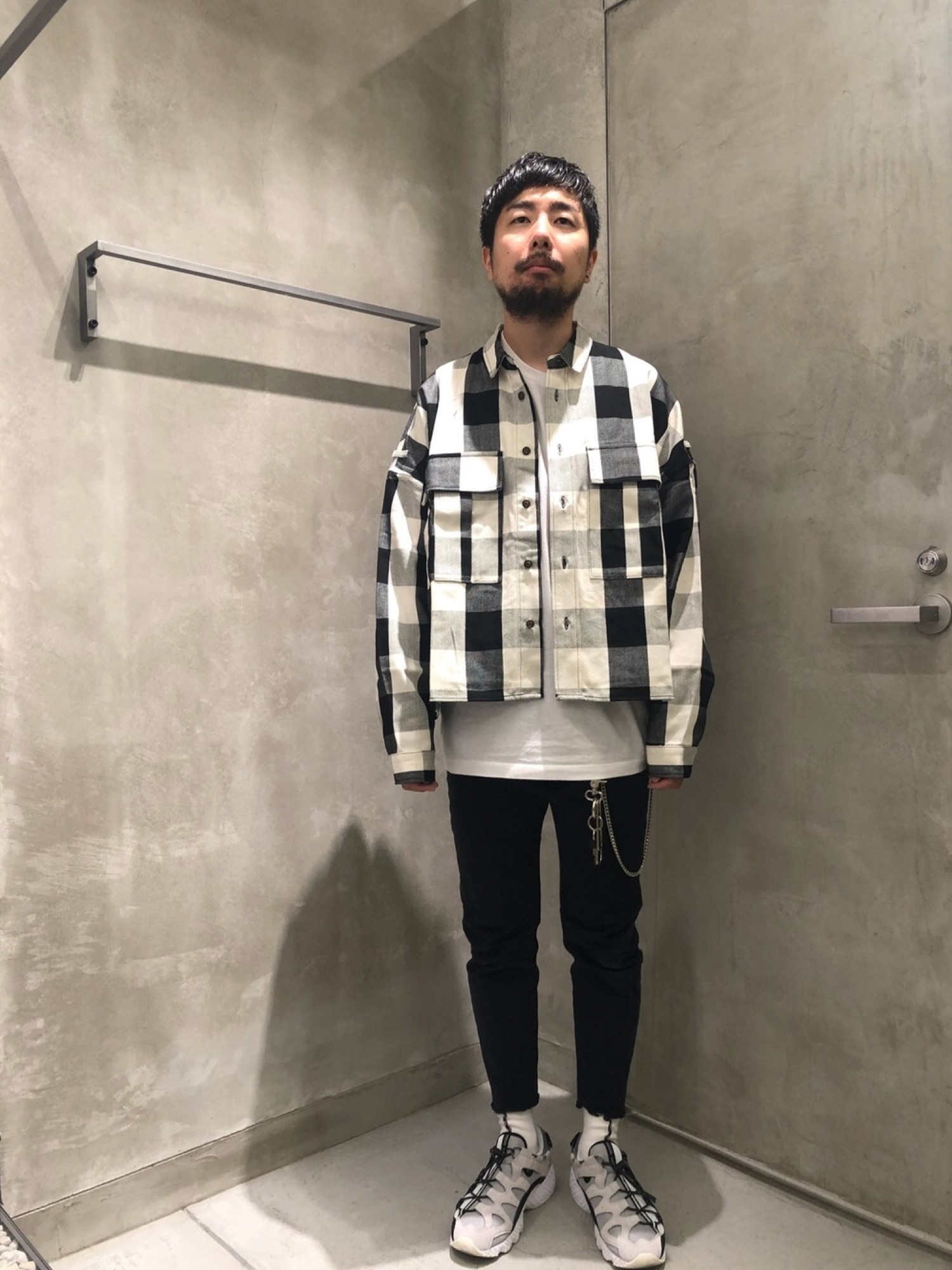 Jieda（ジエダ）の「＜JieDa × monkey time＞ NEL CHECK SHIRT