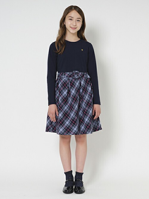kate spade new york ガールズ ラビットフードワンピース kate spade new york kids（ケイトスペードニューヨーク）の「ガールズ