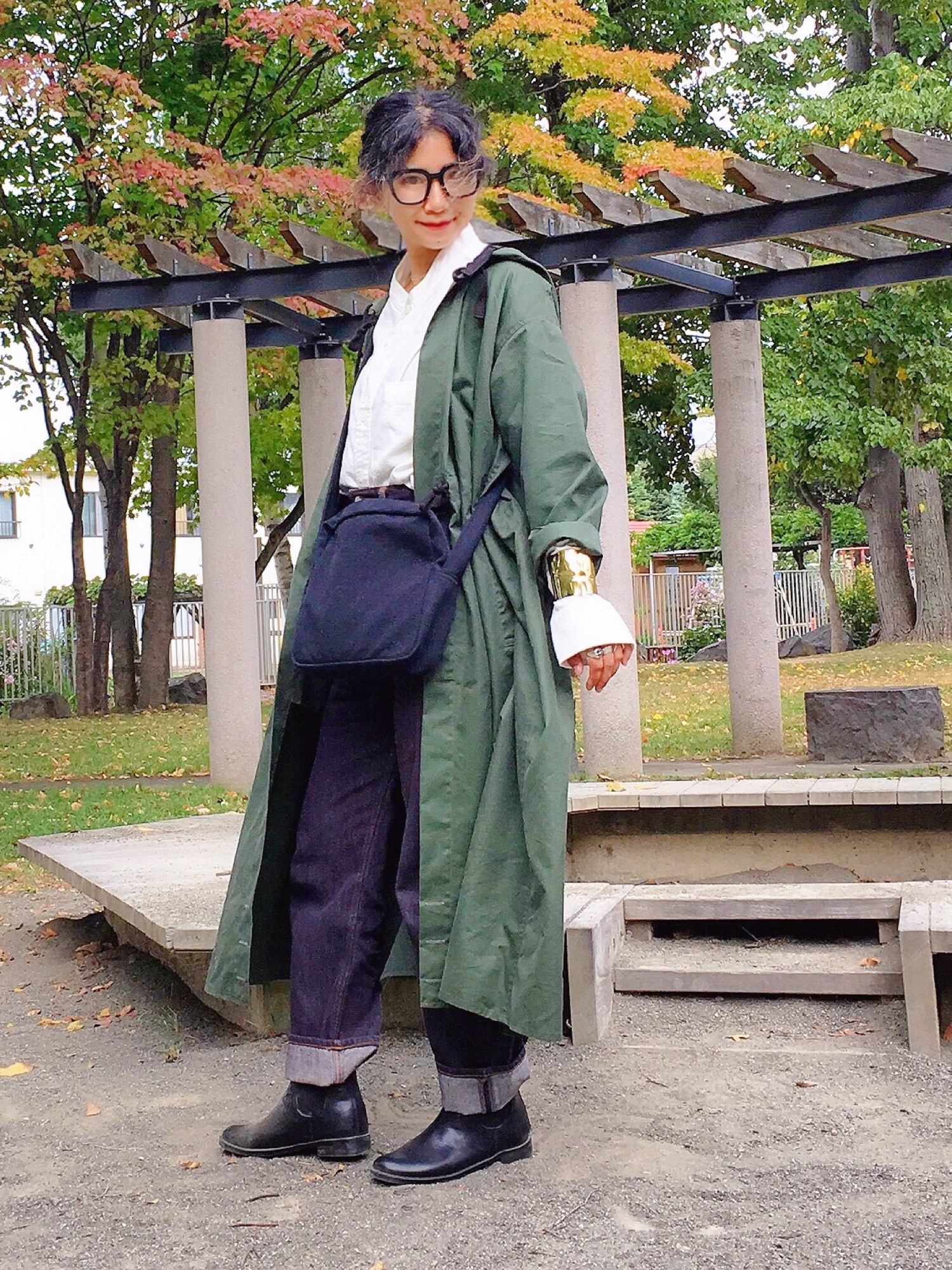 CLANE クラネ 21SS OVER LONG MODS COAT FREE