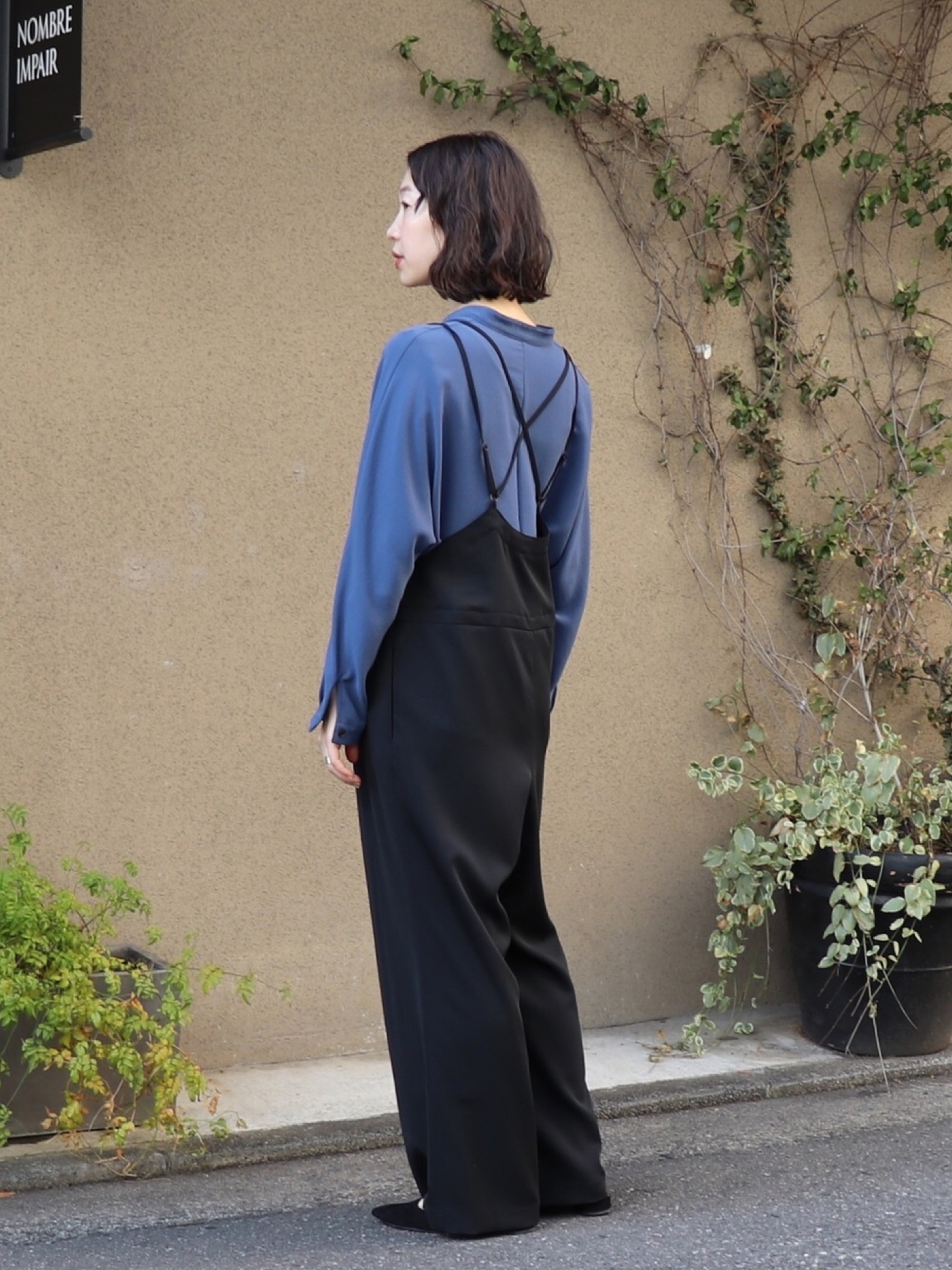 NOMBRE IMPAIR（ノンブルアンペール）の「ダブルフェイスポリエステル 