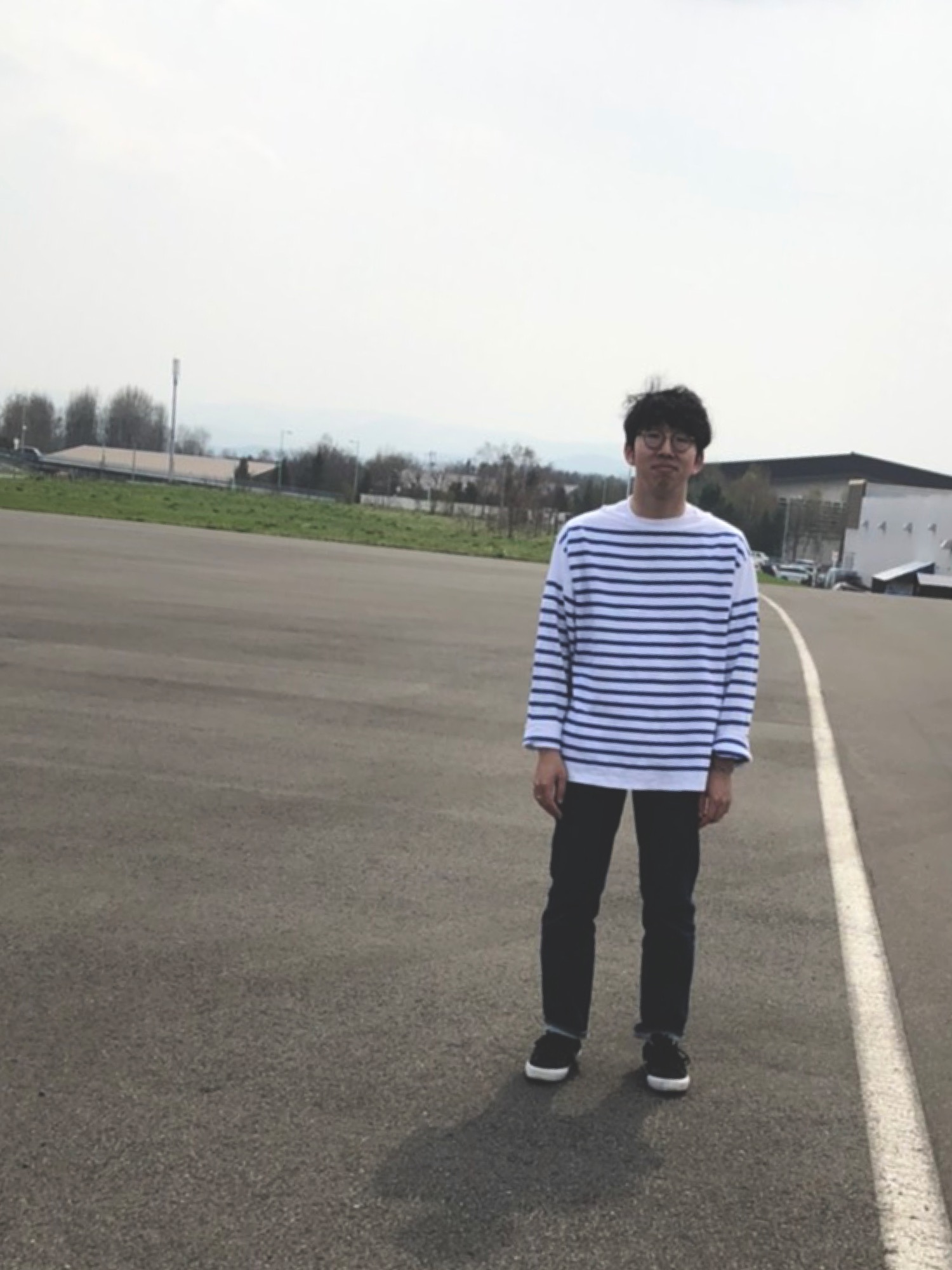 ❁⃘*.゜たま❁⃘*.゜さっくんカジュアルコーデ さっくん｜NEWMANのメガネを使ったコーディネート - WEAR