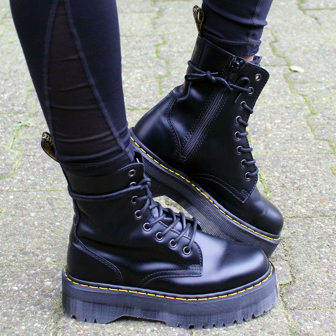 ドクターマーチン 1460 24cm UK5 1460 ジップ ベックス ホワイトステッチ 8 ホール ブーツ