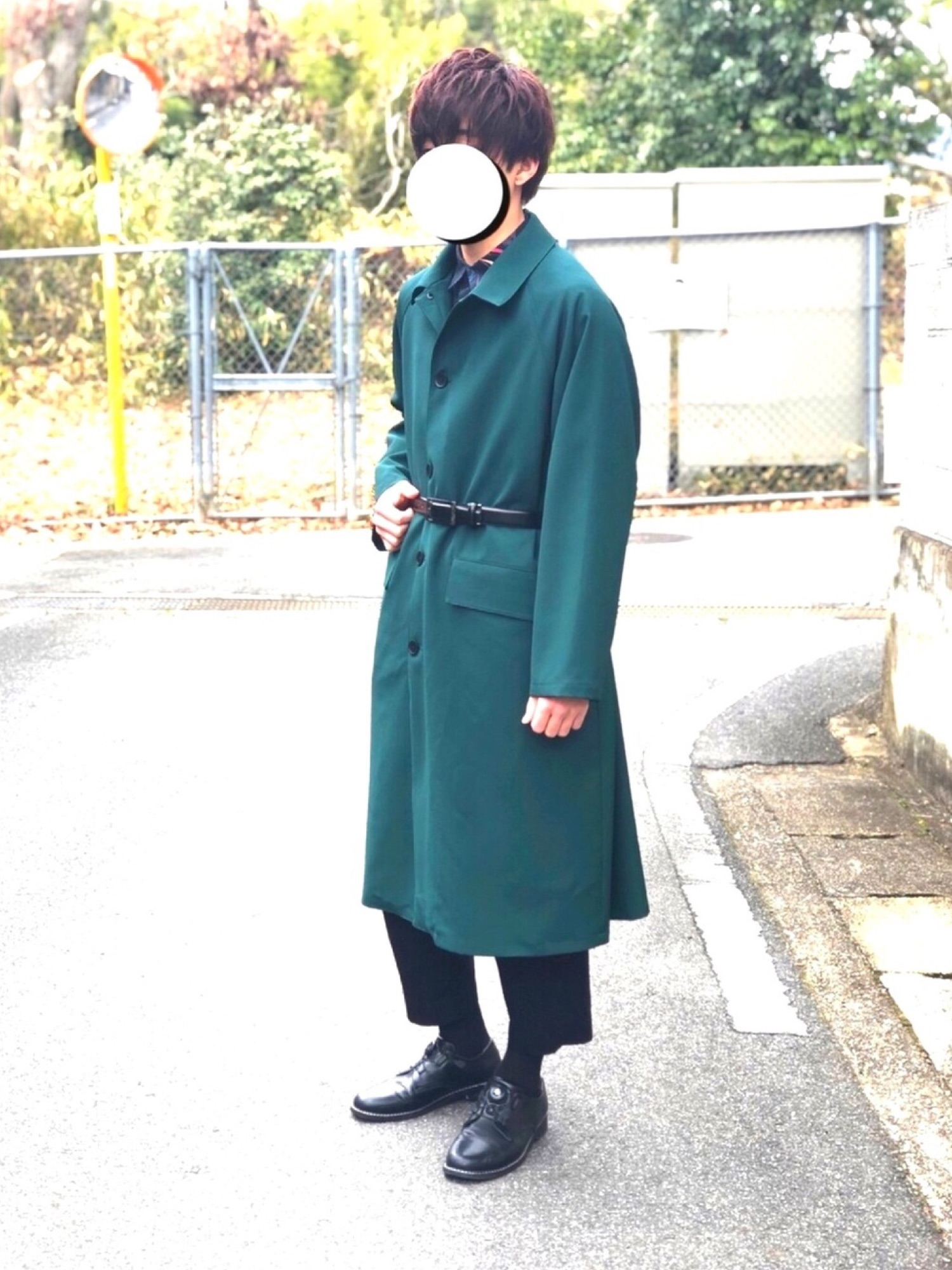 ステンカラーコート（グリーン系）を使った「Paul Smith」の人気