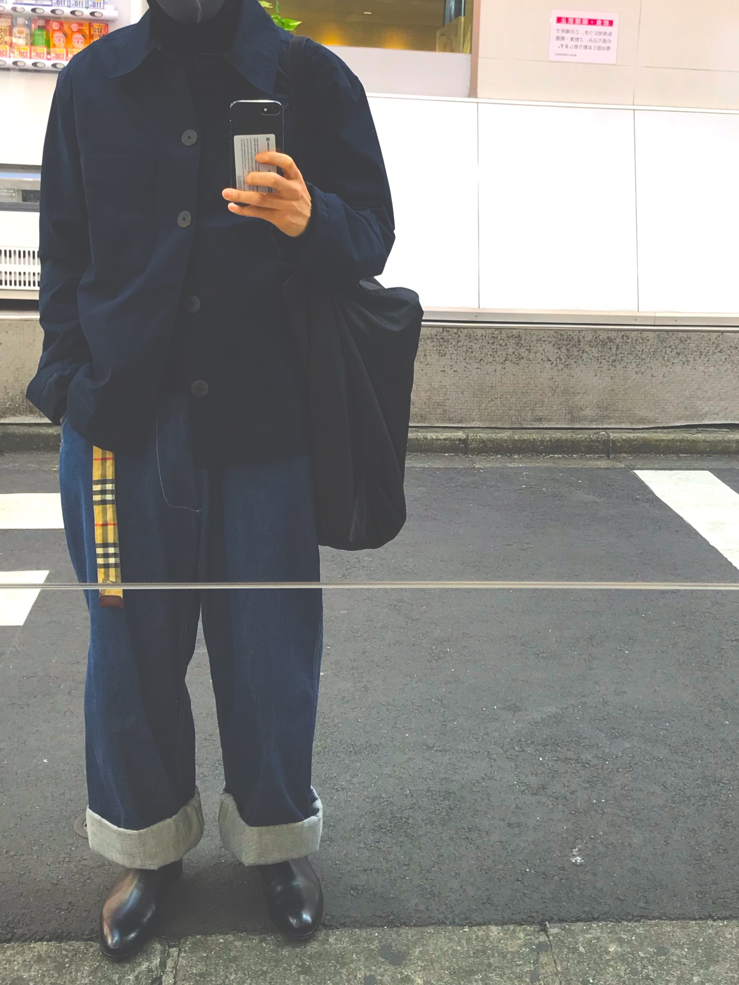 STUDIO NICHOLSONのカバーオールを使った人気ファッション 