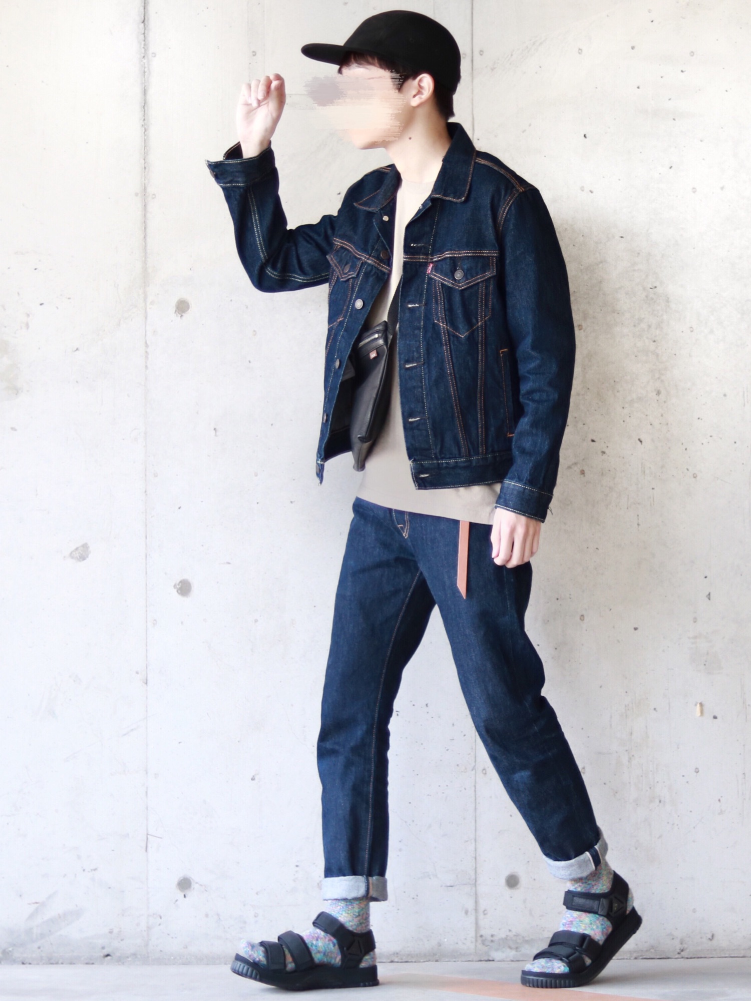 Levi's/リーバイス TYPEⅢトラッカージャケット RINSEを使ったWEARISTA