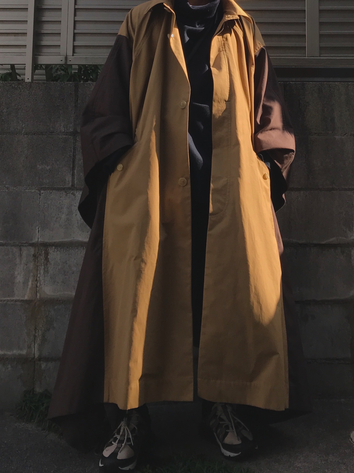 HED MAYNER（ヘドメイナー）の「【HED MAYNER】 CAPE（トレンチコート