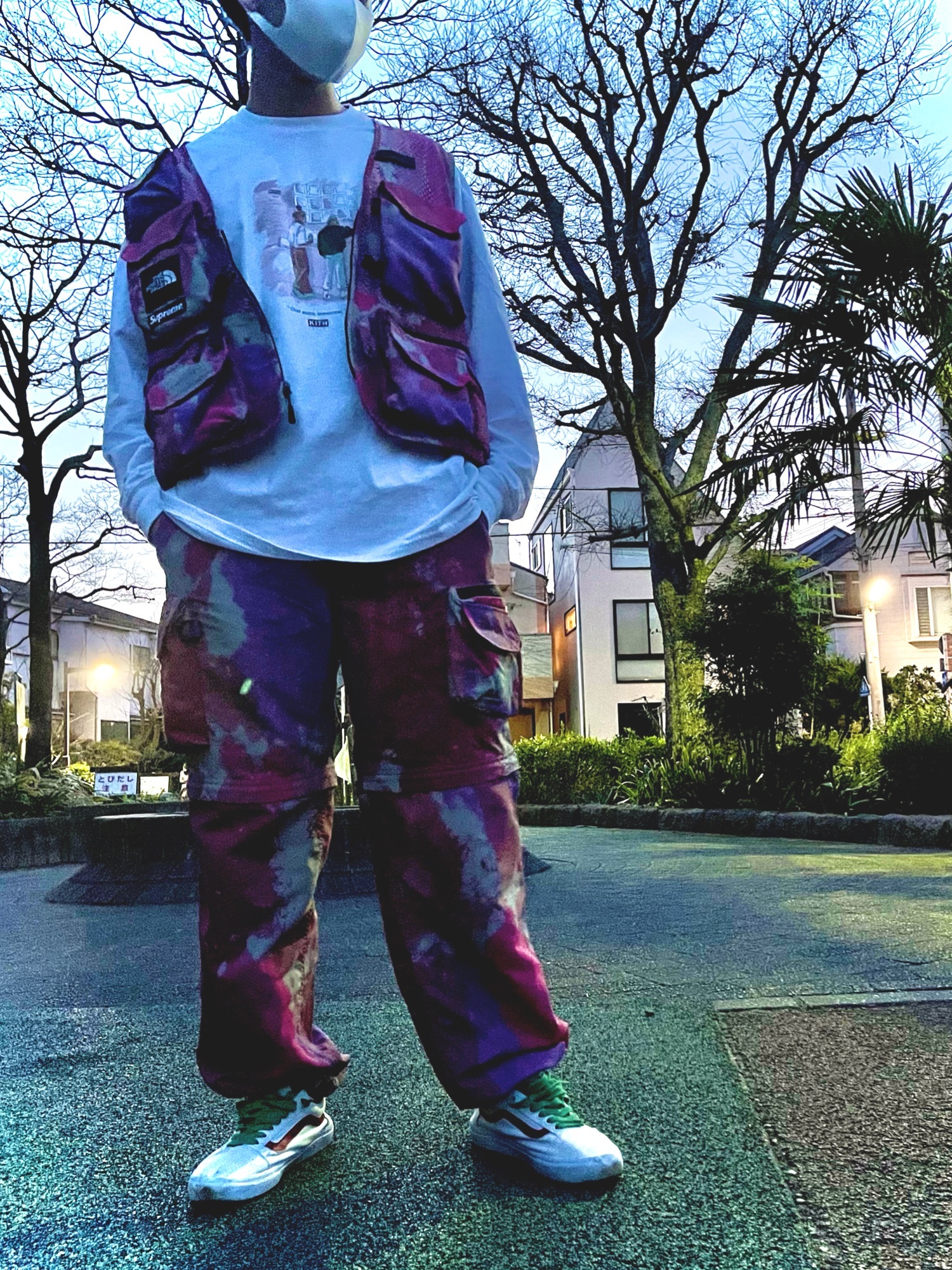 Supreme 21ss セットアップ セットアップSupreme The North Face スウェット トラックパンツ