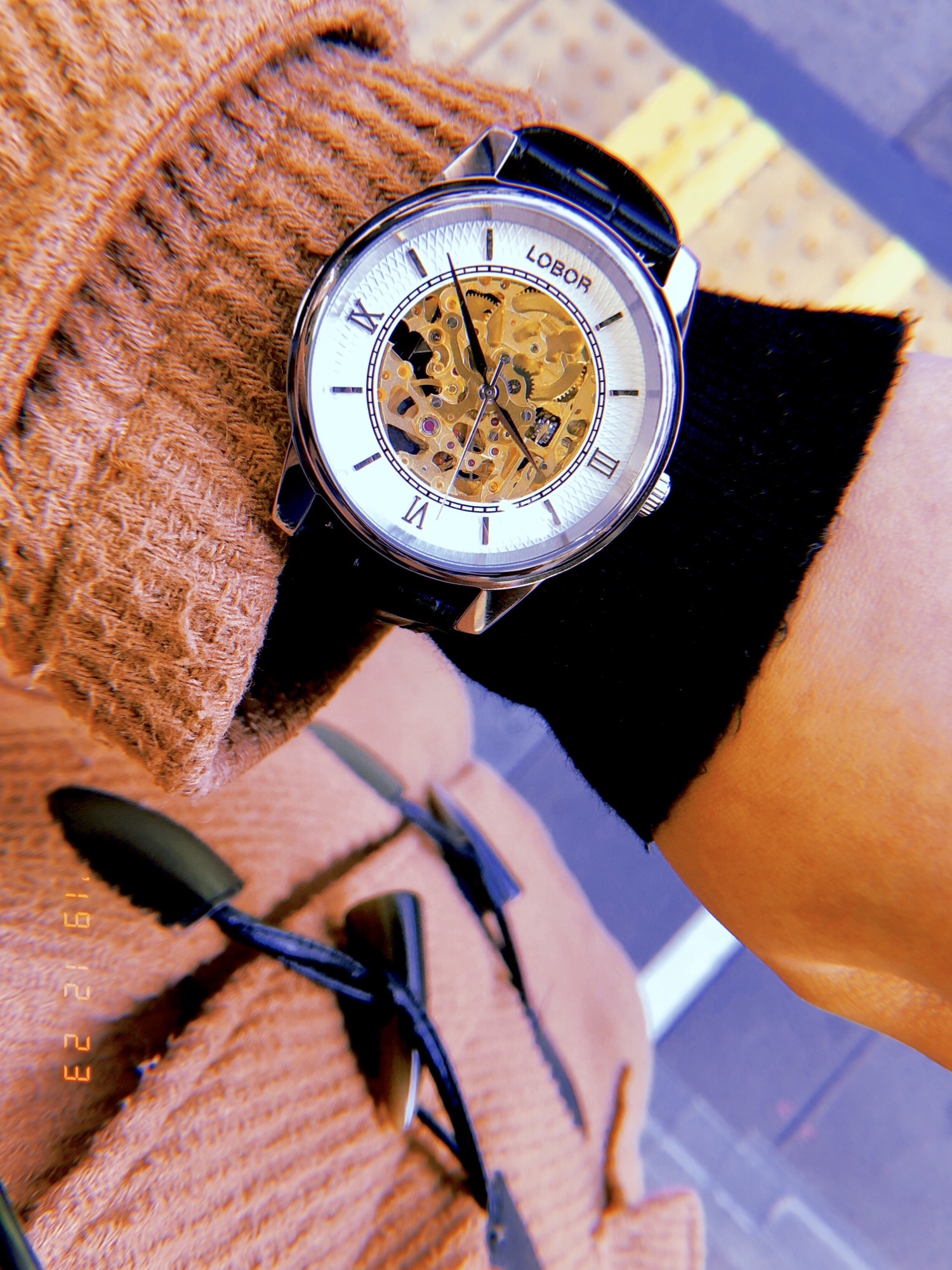 ロバー DYNASTY CONSTANTINE MESH 自動巻き腕時計 ロバー DYNASTY CONSTANTINE MESH 自動巻き腕時計