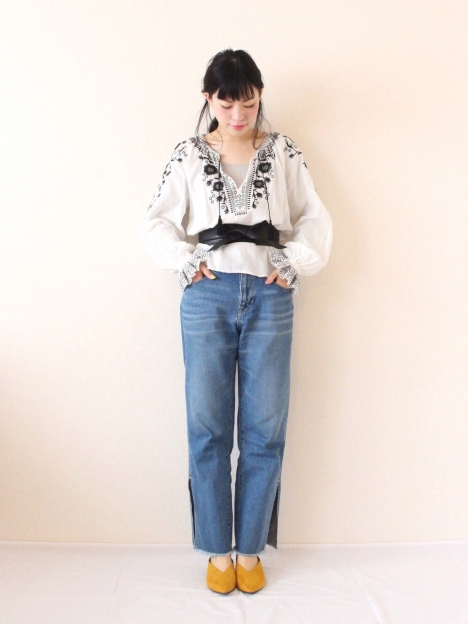 IENA（イエナ）の「エンブロイダリー 刺繍ブラウス◇（シャツ/ブラウス 