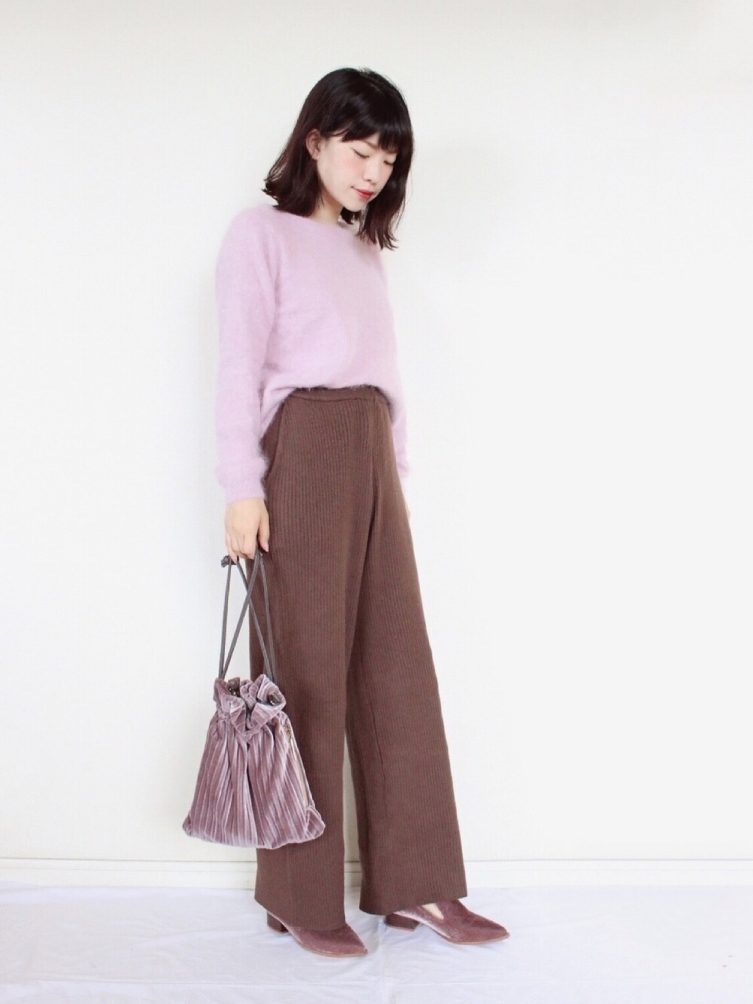 IENA（イエナ）の「《追加》アンゴラファーショートプルオーバー