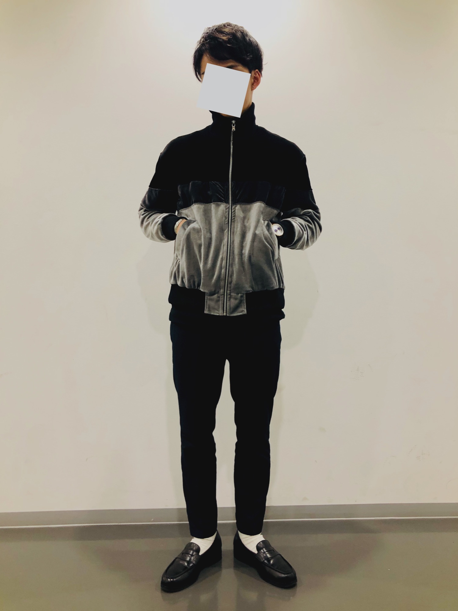 ALLEGE（アレッジ）の「ALLEGE / アレッジ Velor Track Jacket 