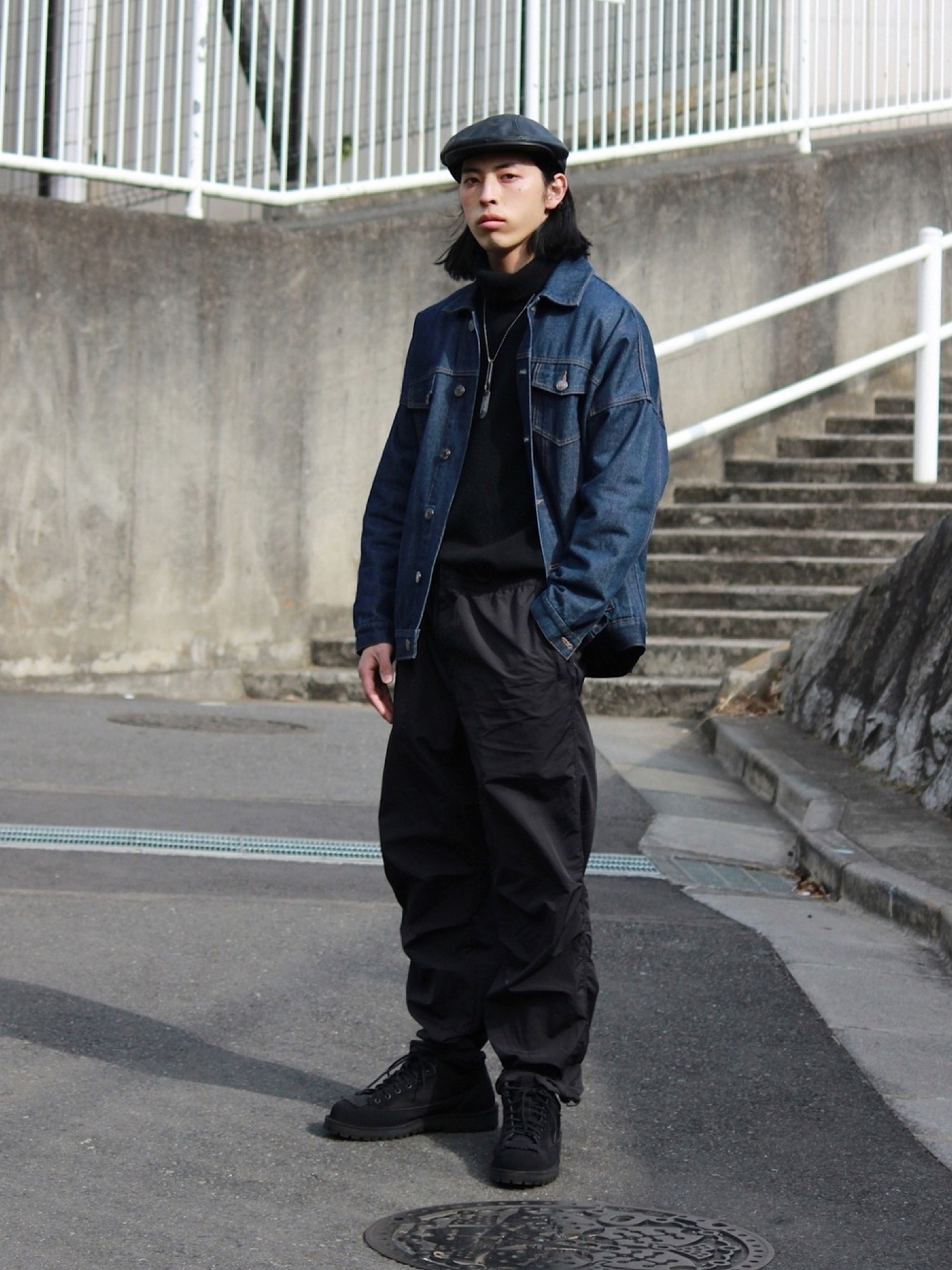 street styles デニムジャケット　デニムコート　古着 MONO-MART（モノマート）の「【retock's】ロゴピスネーム