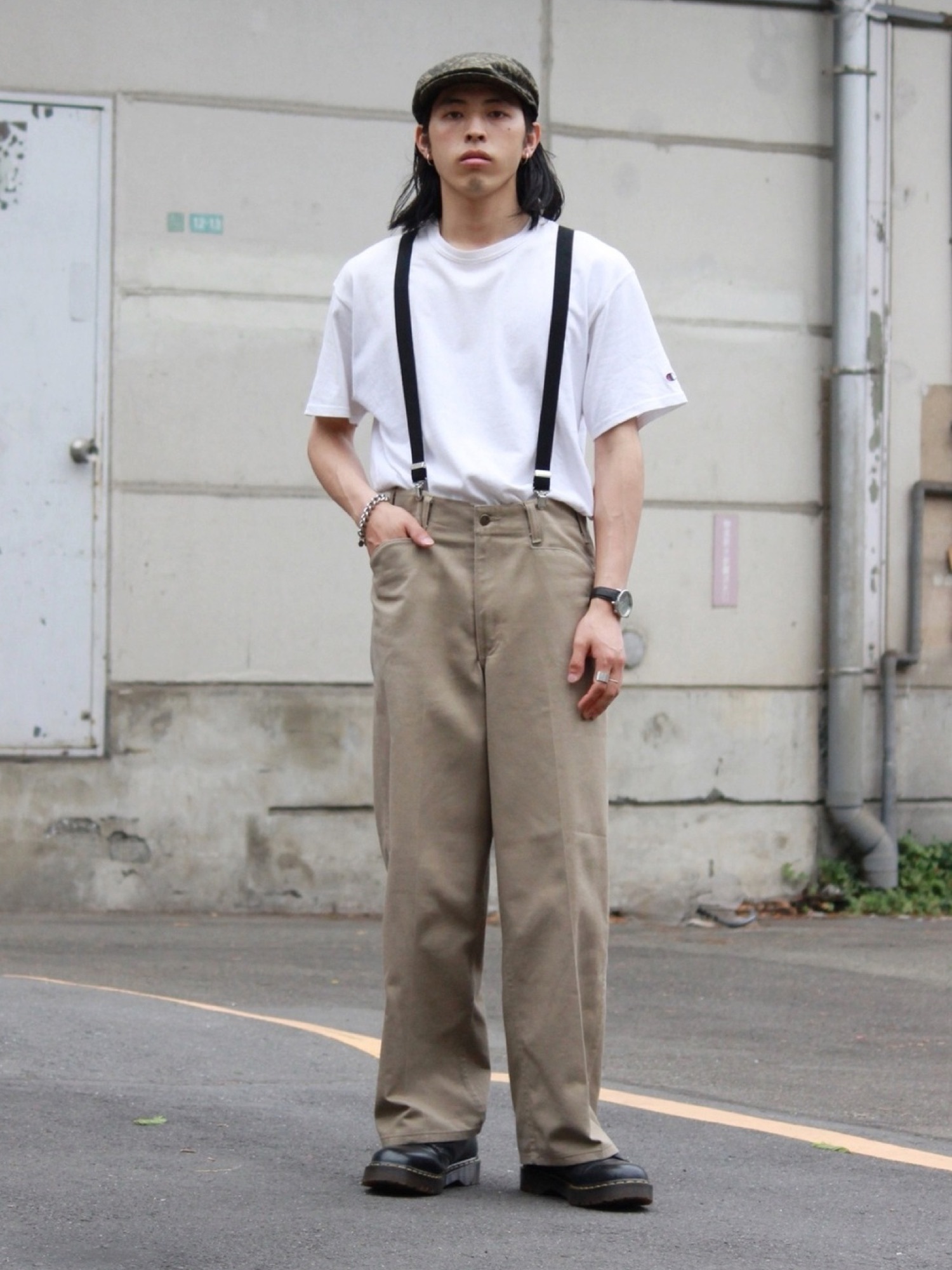 yutaka｜An+uのサスペンダーを使ったコーディネート - WEAR