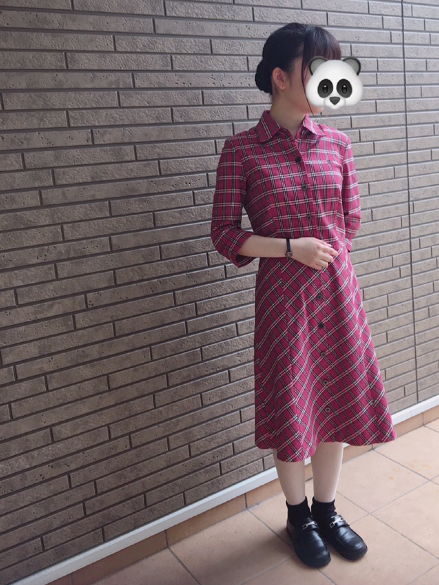 BURBERRYのワンピース/ドレス（ピンク系）を使った人気ファッション