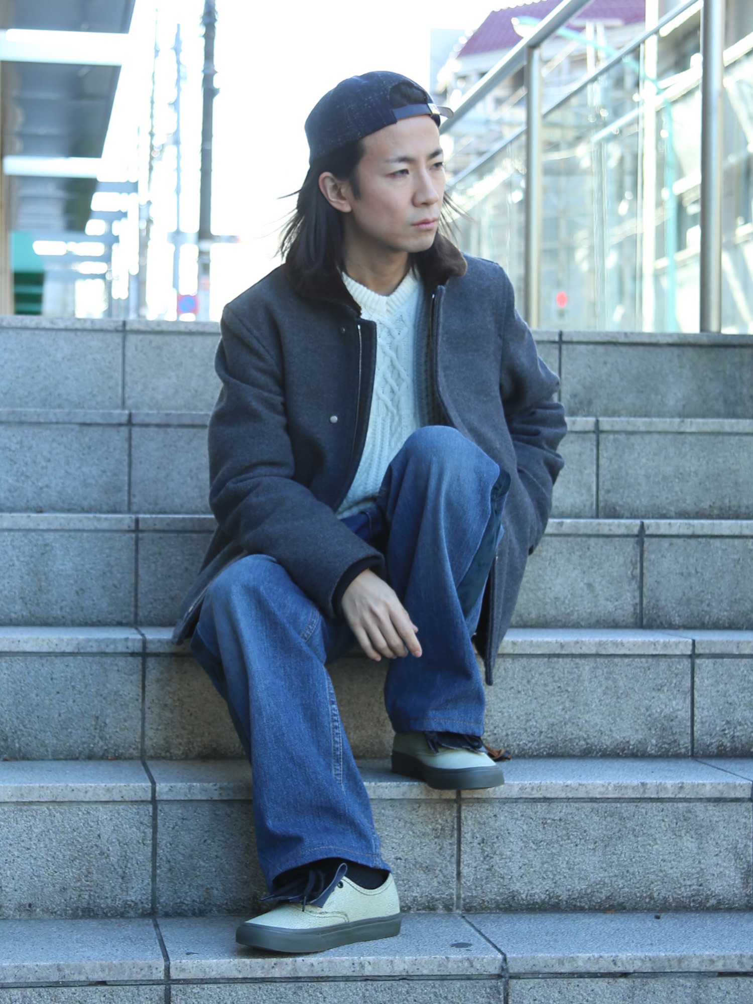 FACTOTUM（ファクトタム）の「【VALLIS】ダッフルヘリンボーンデッキ 