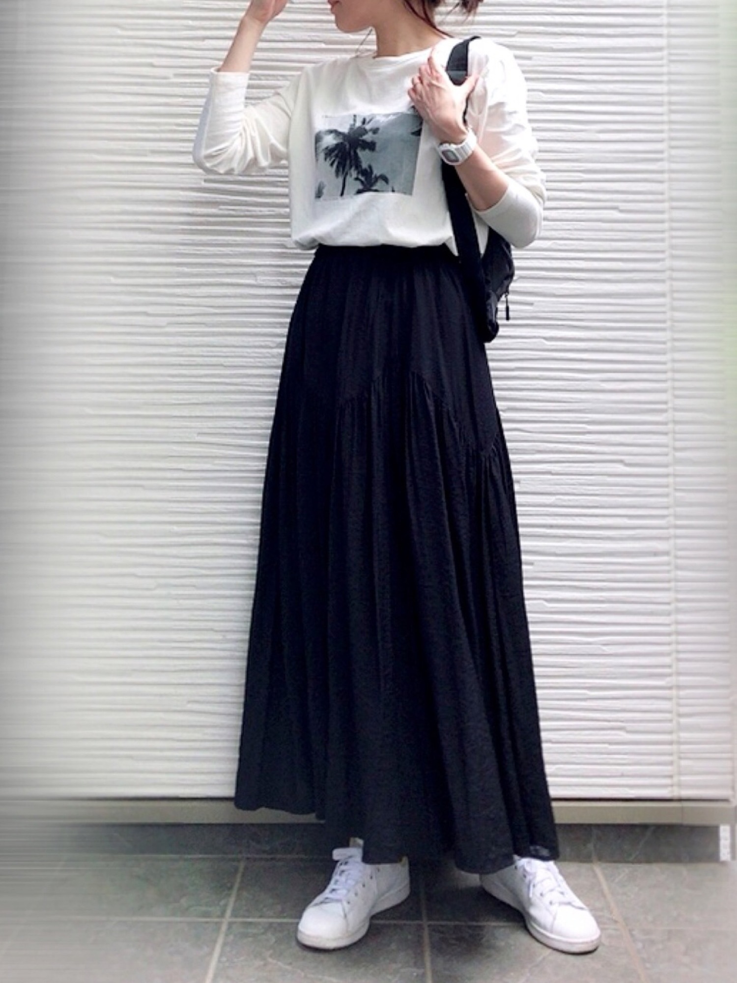 ?ℎ?????.｜LEPSIMのスカートを使ったコーディネート - WEAR