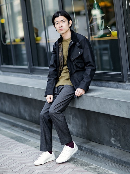 nano・universe snap｜Barbourのその他アウターを使ったコーディネート