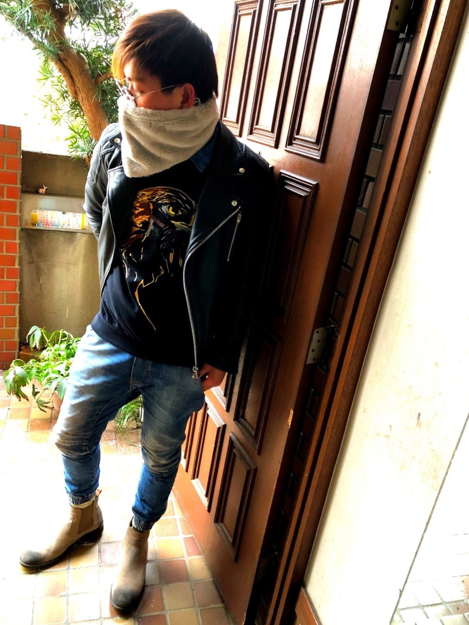 JACKROSE（ジャックローズ）の「ラムレザーダブルライダースTYPE