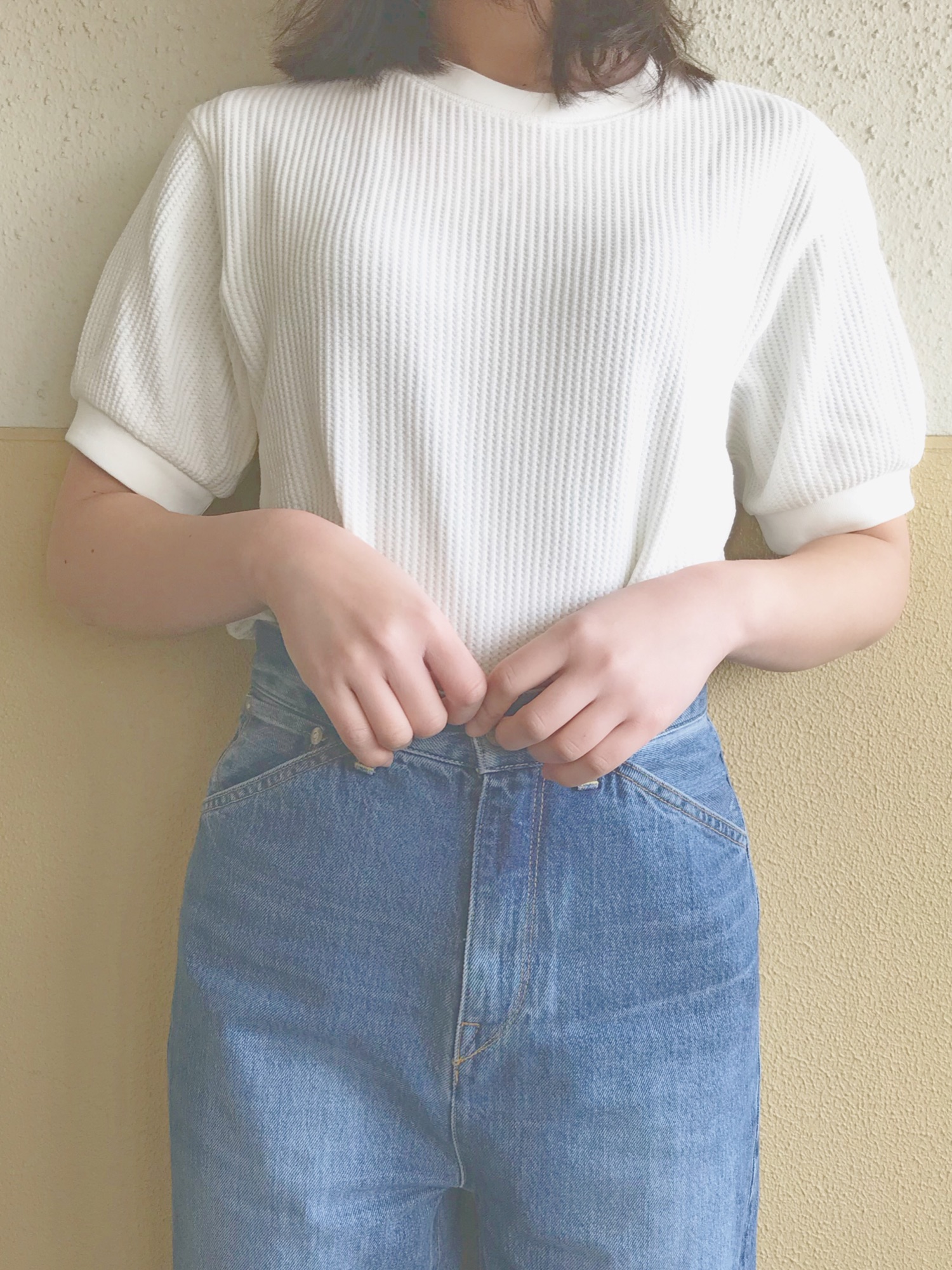 IENA（イエナ）の「セミワイドデニムパンツ◇（デニムパンツ