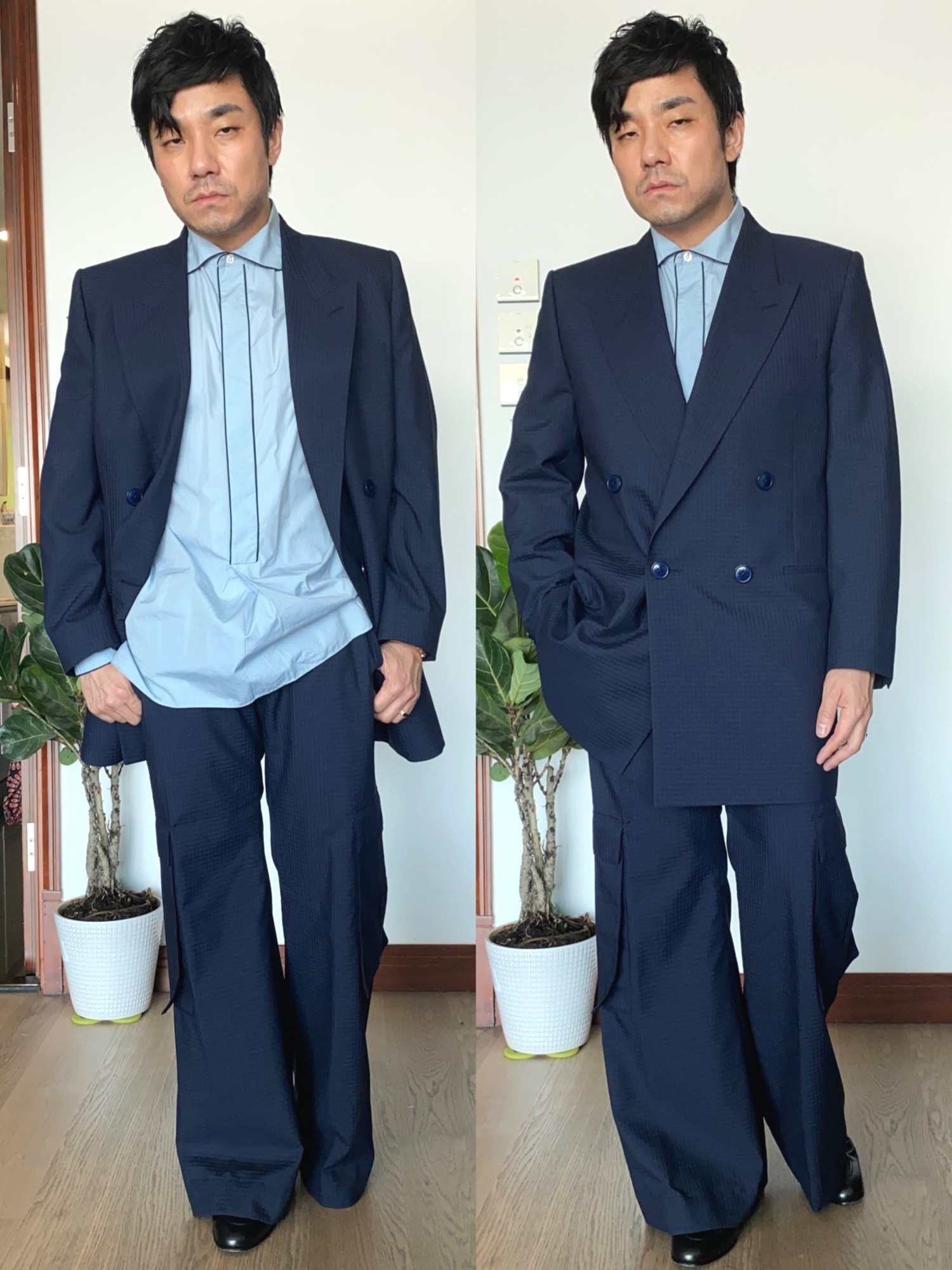 MARTINE ROSEのスーツジャケットを使った人気ファッション