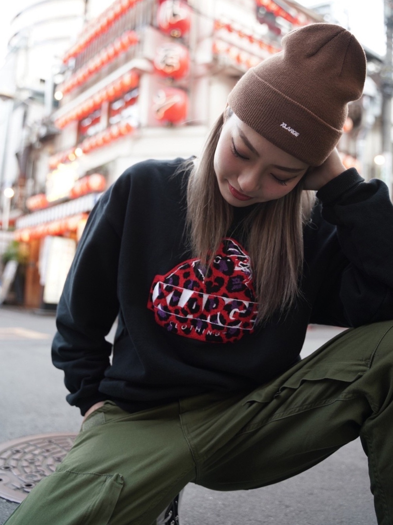 XLARGE（エクストララージ）の「LEOPARD OG CREWNECK SWEAT 