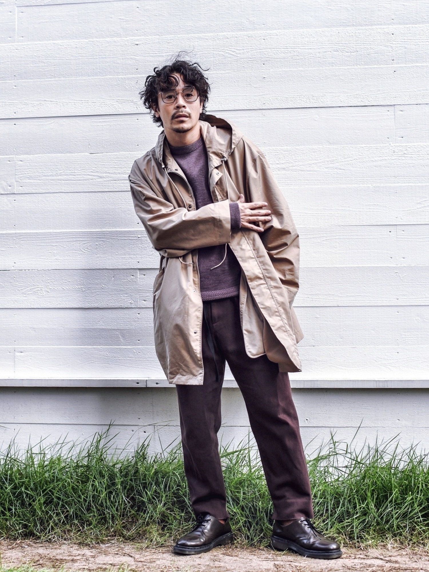 AURALEEのモッズコートを使った人気ファッションコーディネート - WEAR