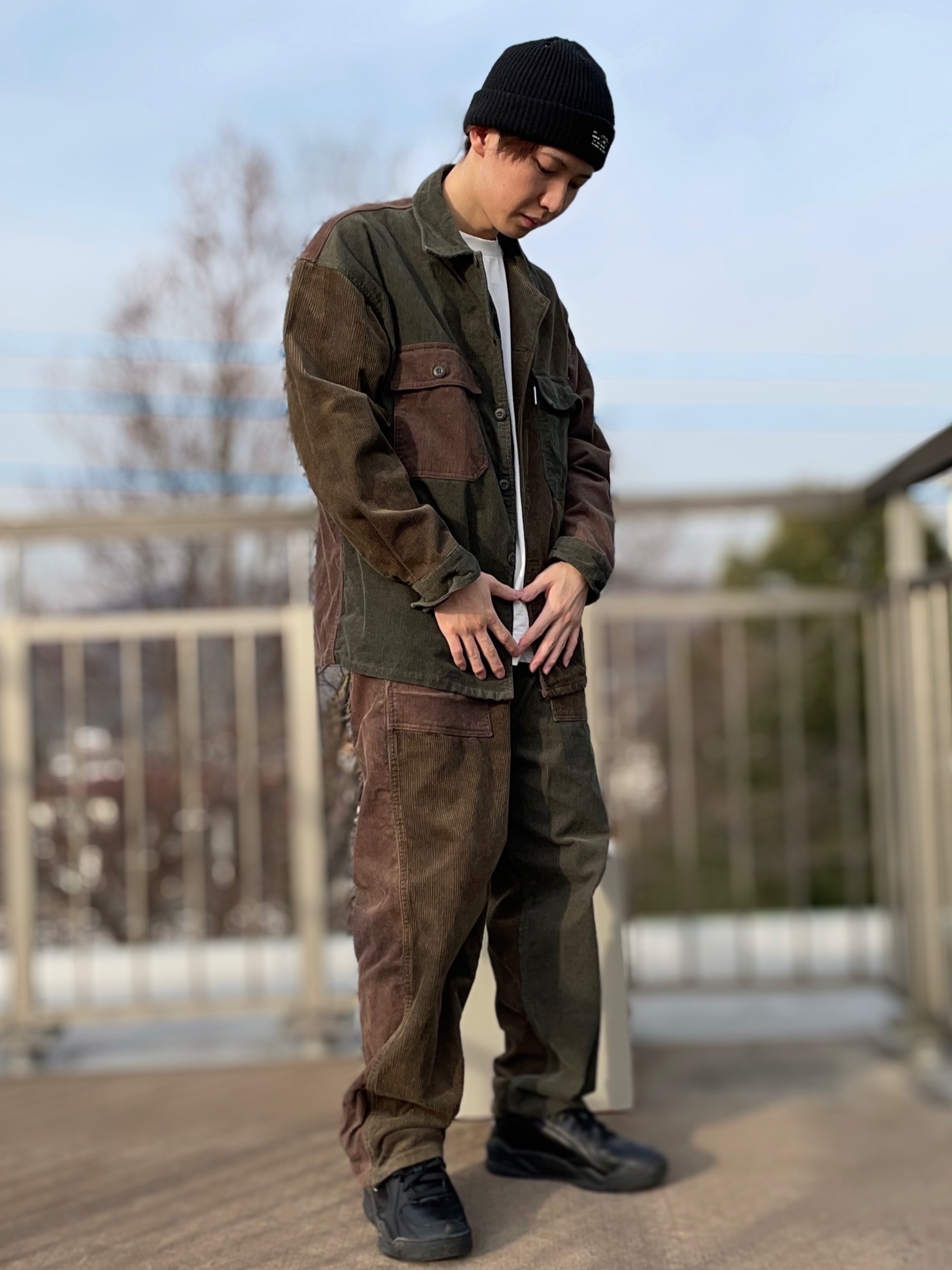 FREAK'S STORE/SOLOTEX コーデュロイ 2Bジャケット セットアップ