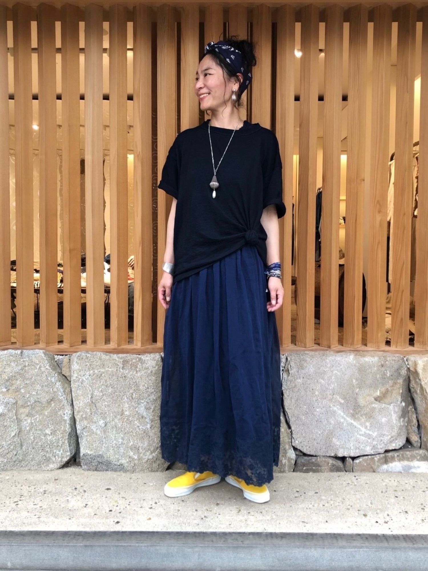 45Rフォーティーファイブアール度甘平のアロハバンダナドレス 45Rフォーティーファイブアール度甘平のアロハバンダナドレス