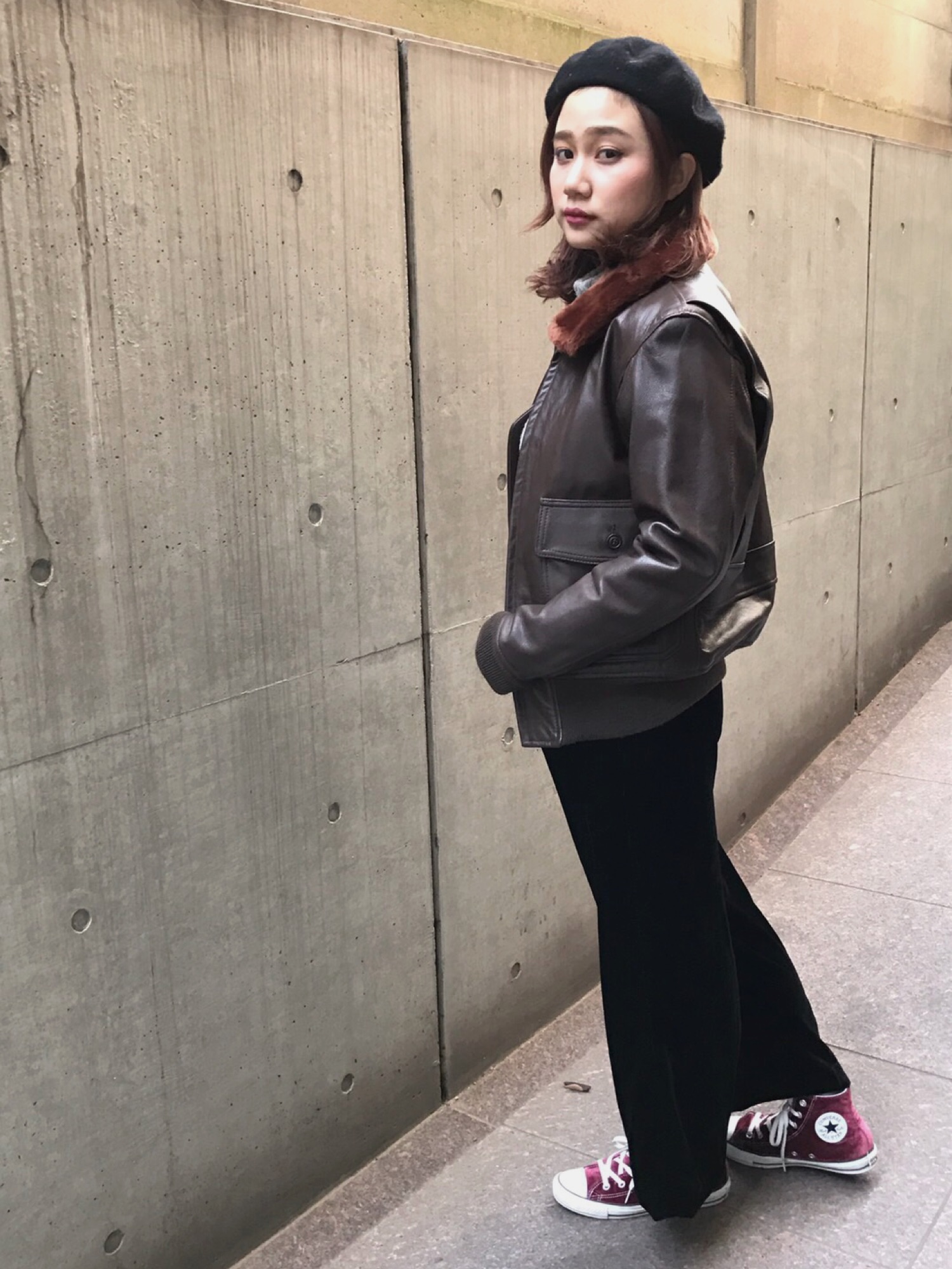 G-1 MIL-J-7823D / レザージャケット / AVIREX / アヴィレックスを使っ