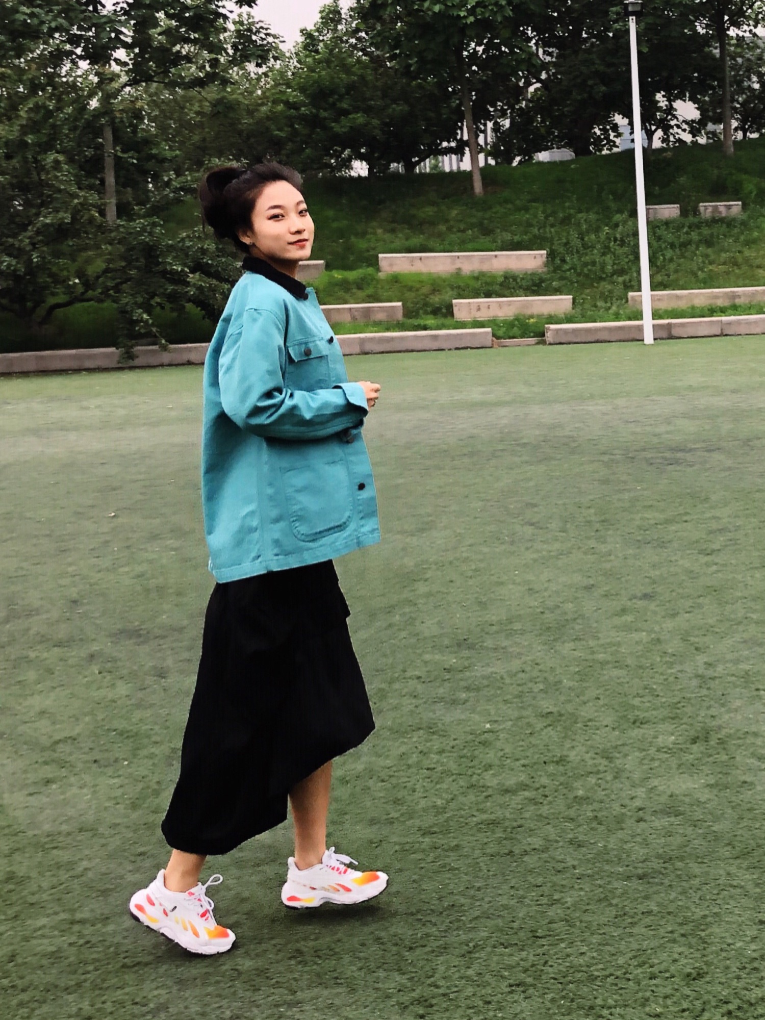 ヨージヤマモト ボリュームプリーツラップスカート yohji yamamoto G