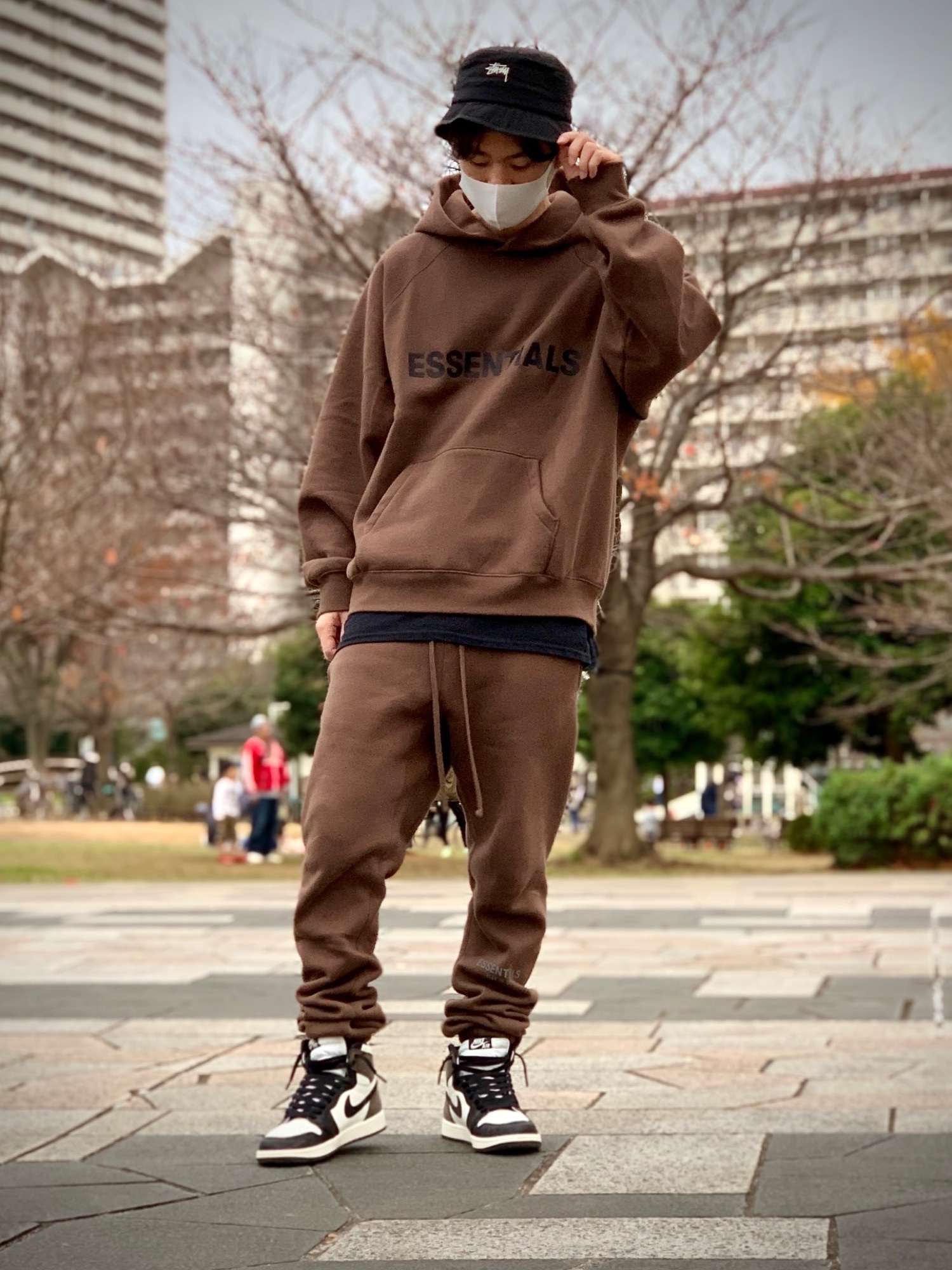 STUSSY（ステューシー）の「Metallic Nylon Bungee Bucket