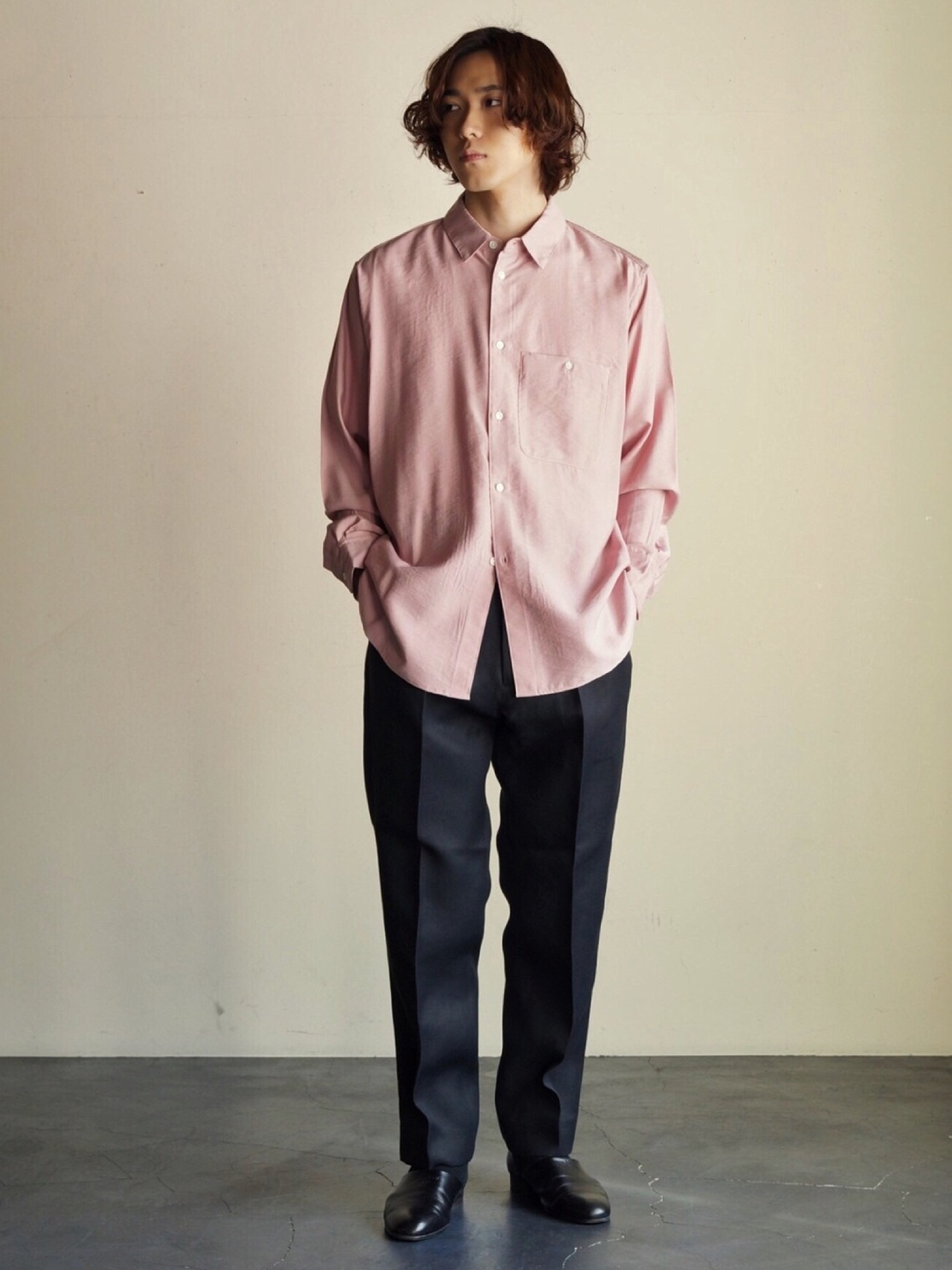 saby（サバイ）の「saby POLY WORK PANTS -Fully Dull Span Twill