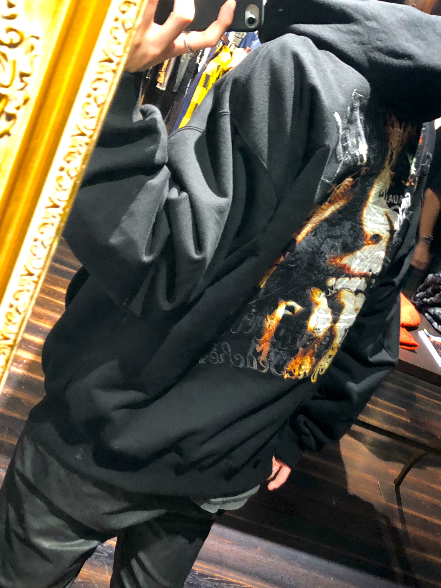 doublet（ダブレット）の「【doublet】MEN HORROR EMBROIDERY HOODY 